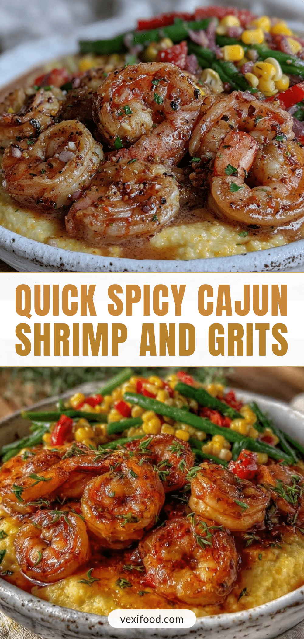 Cajun shrimp and grits recipe
