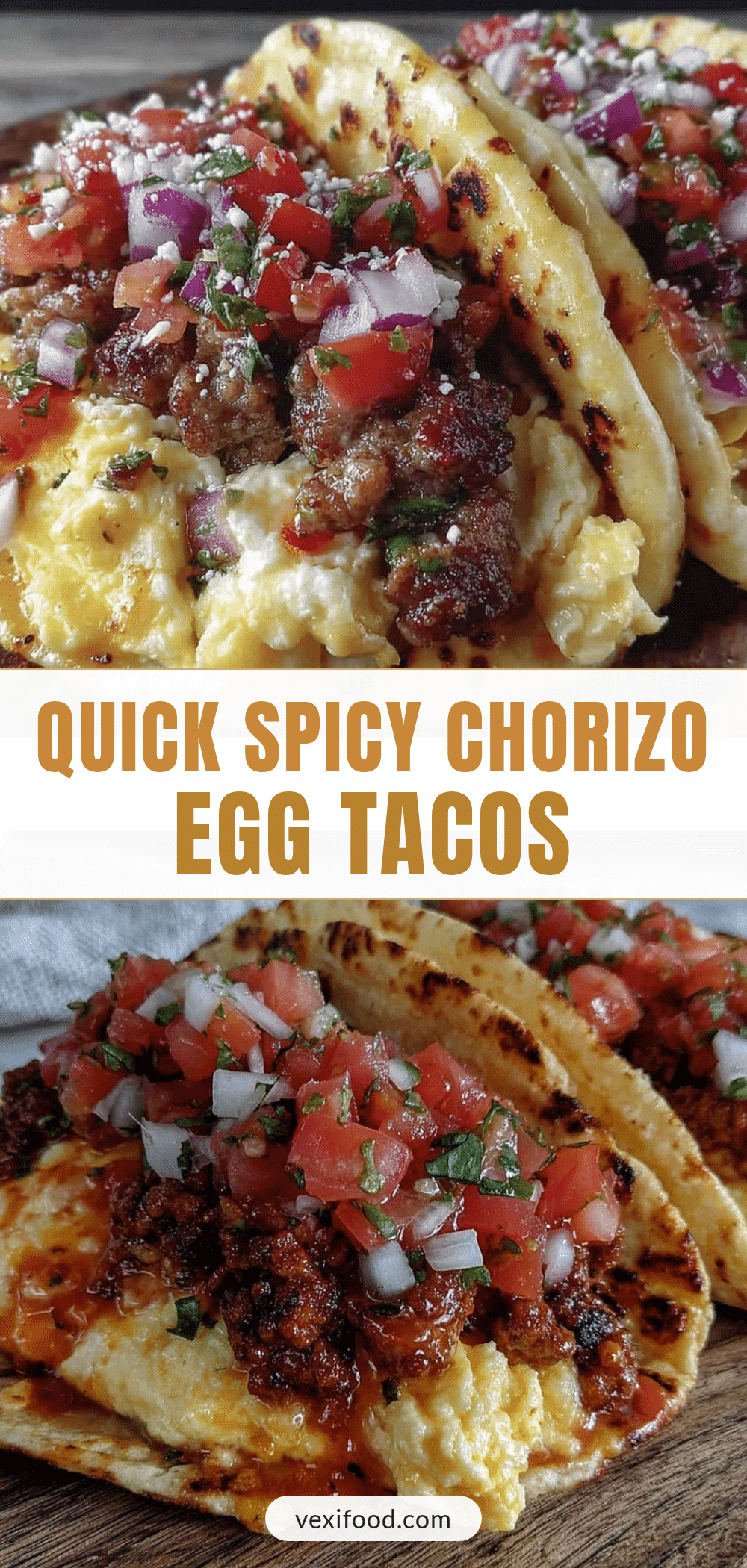 chorizo and egg breakfast tacos recipe