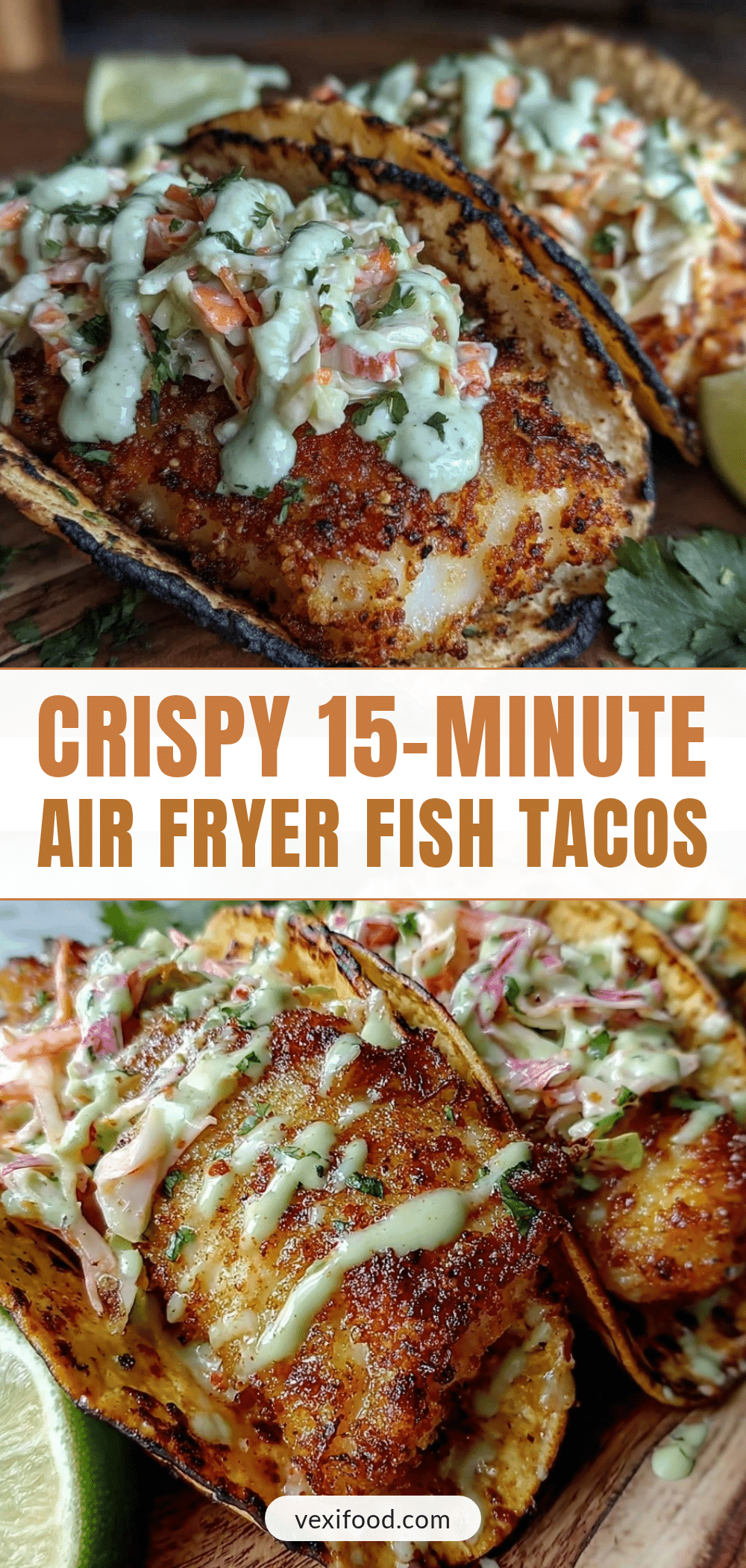 crispy air fryer fish tacos recipe