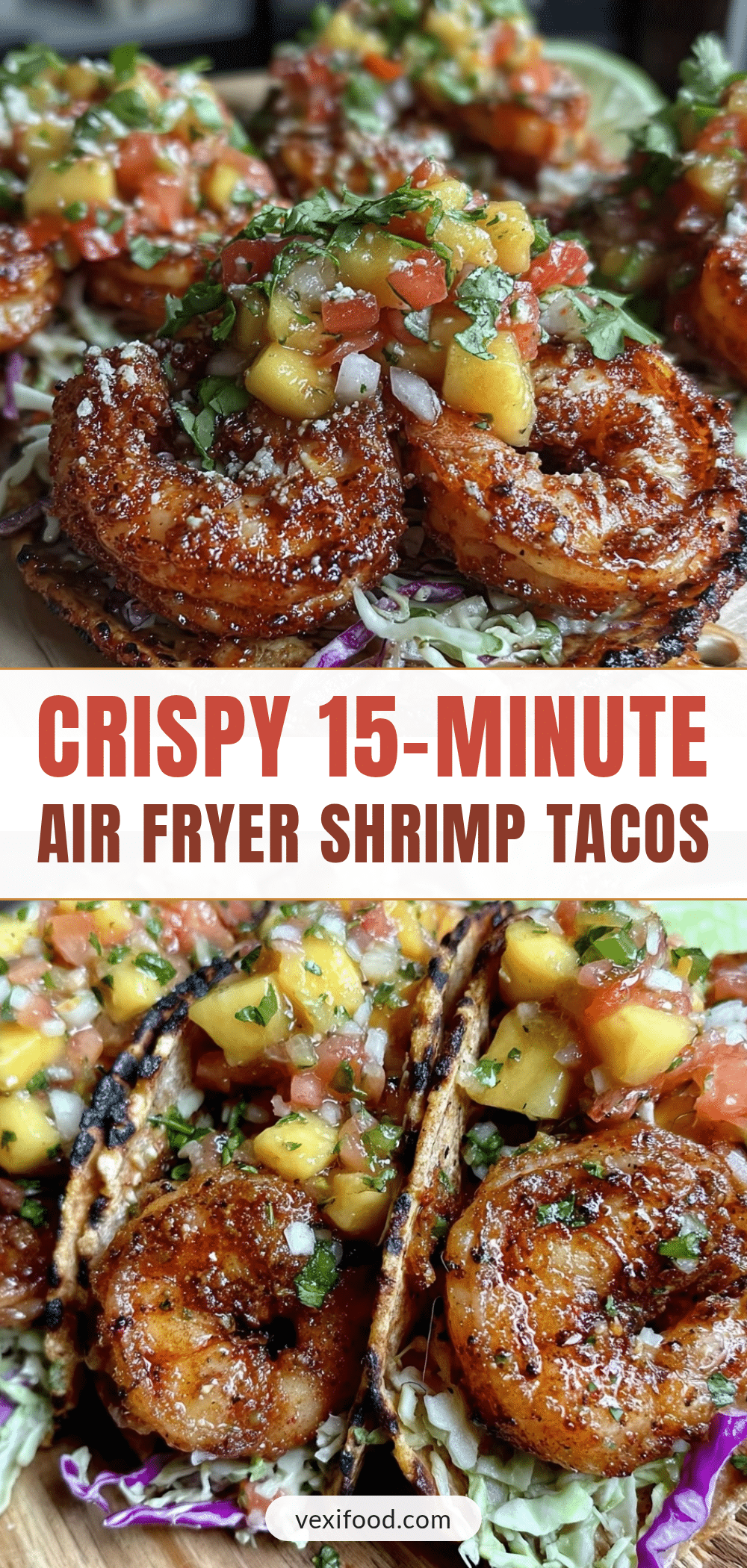 crispy air fryer shrimp tacos recipe