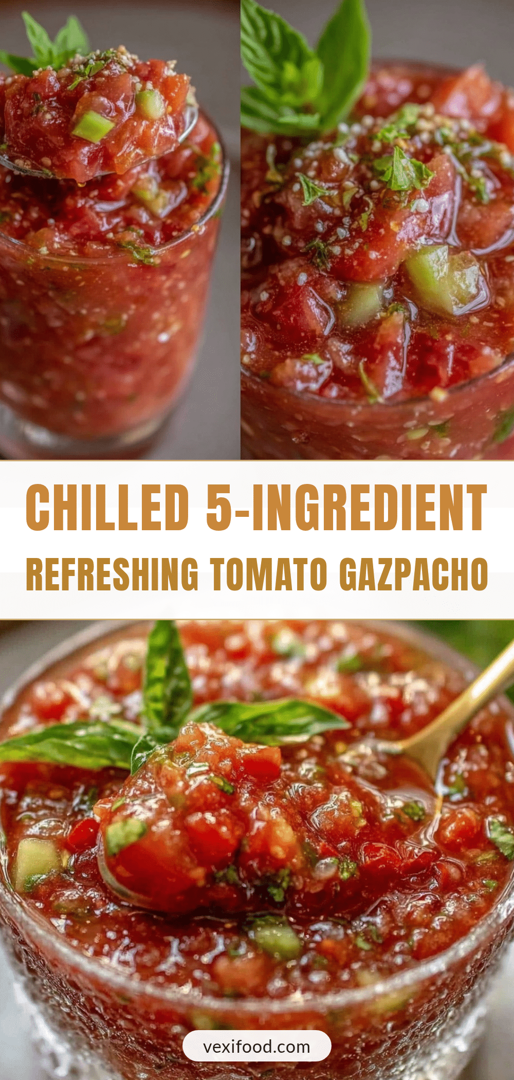 no-cook tomato gazpacho recipe