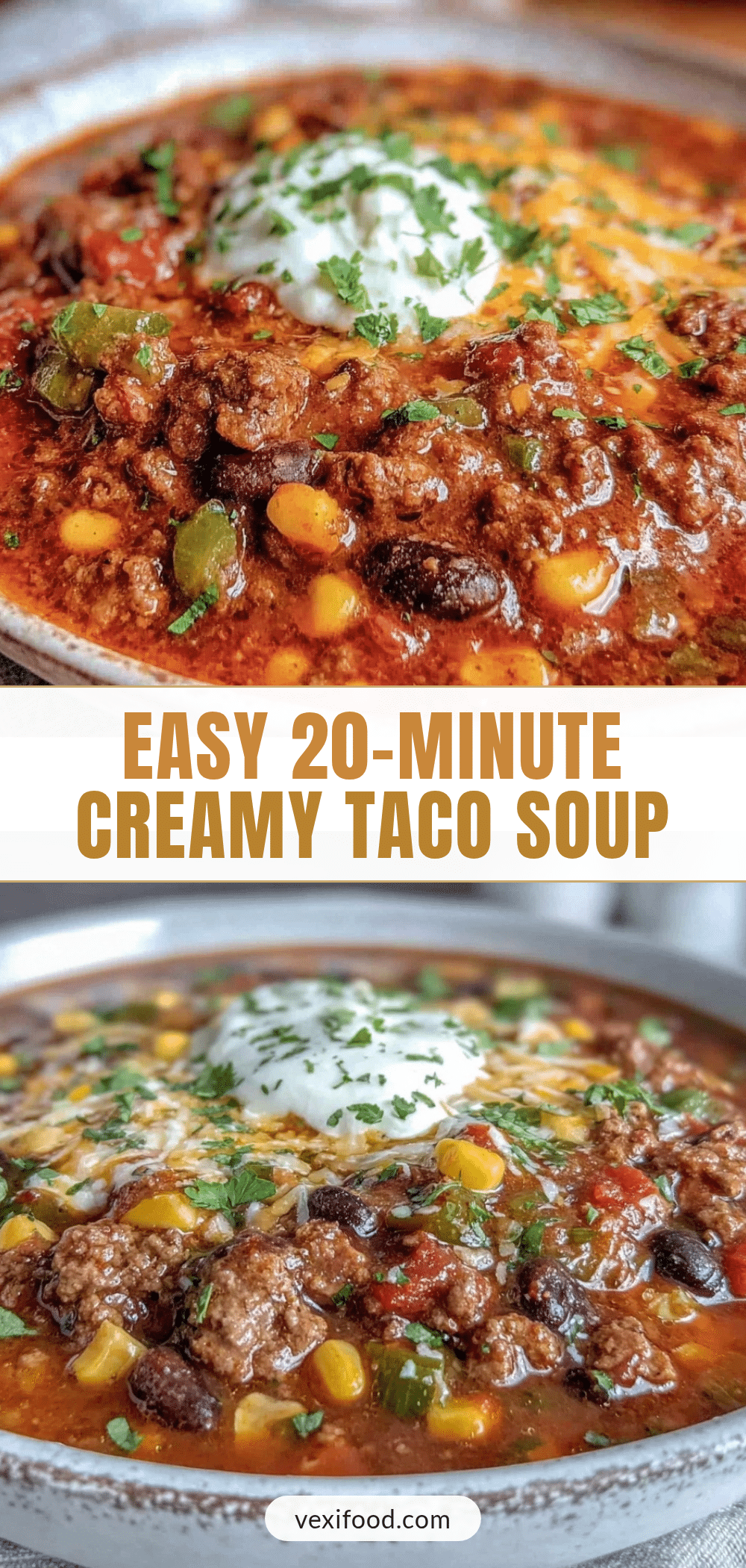 one-pot taco soup recipe