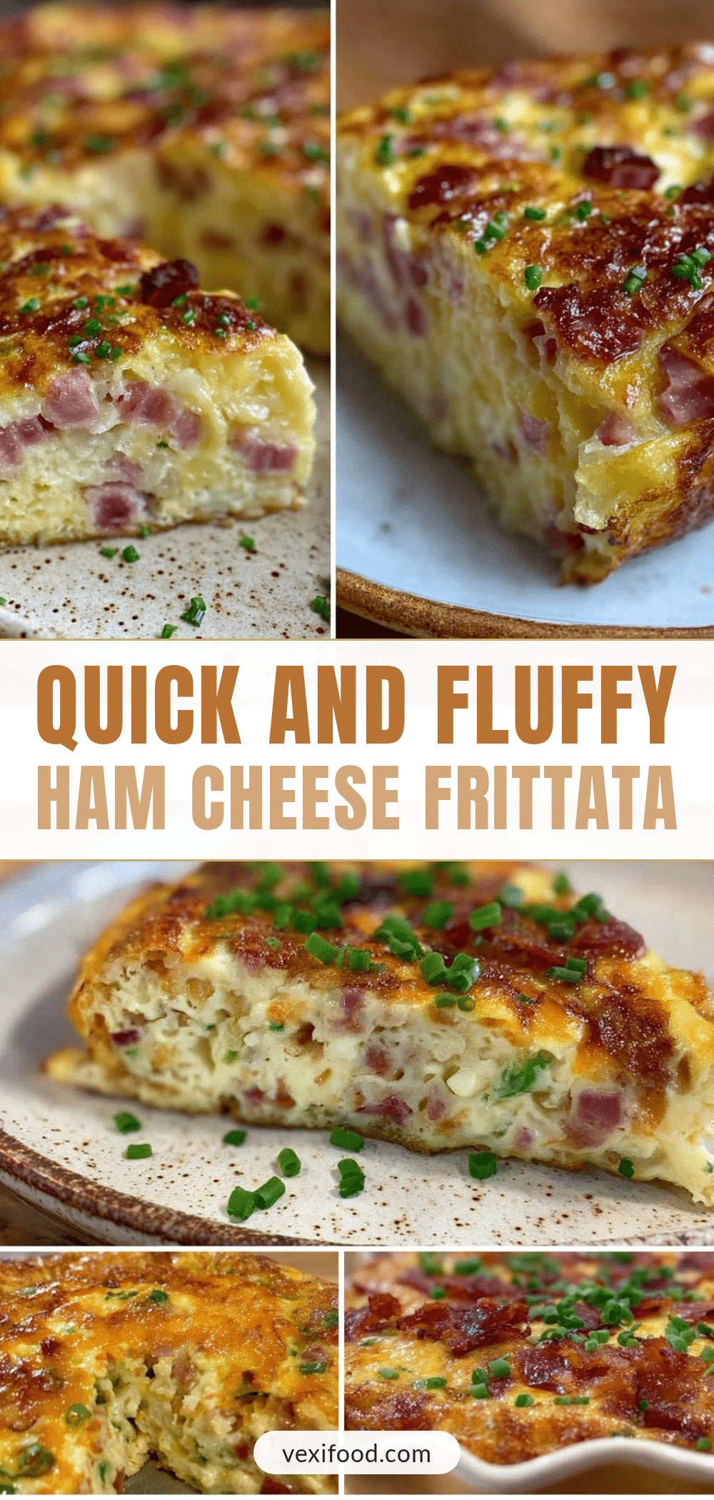 quick ham and cheese frittata recipe