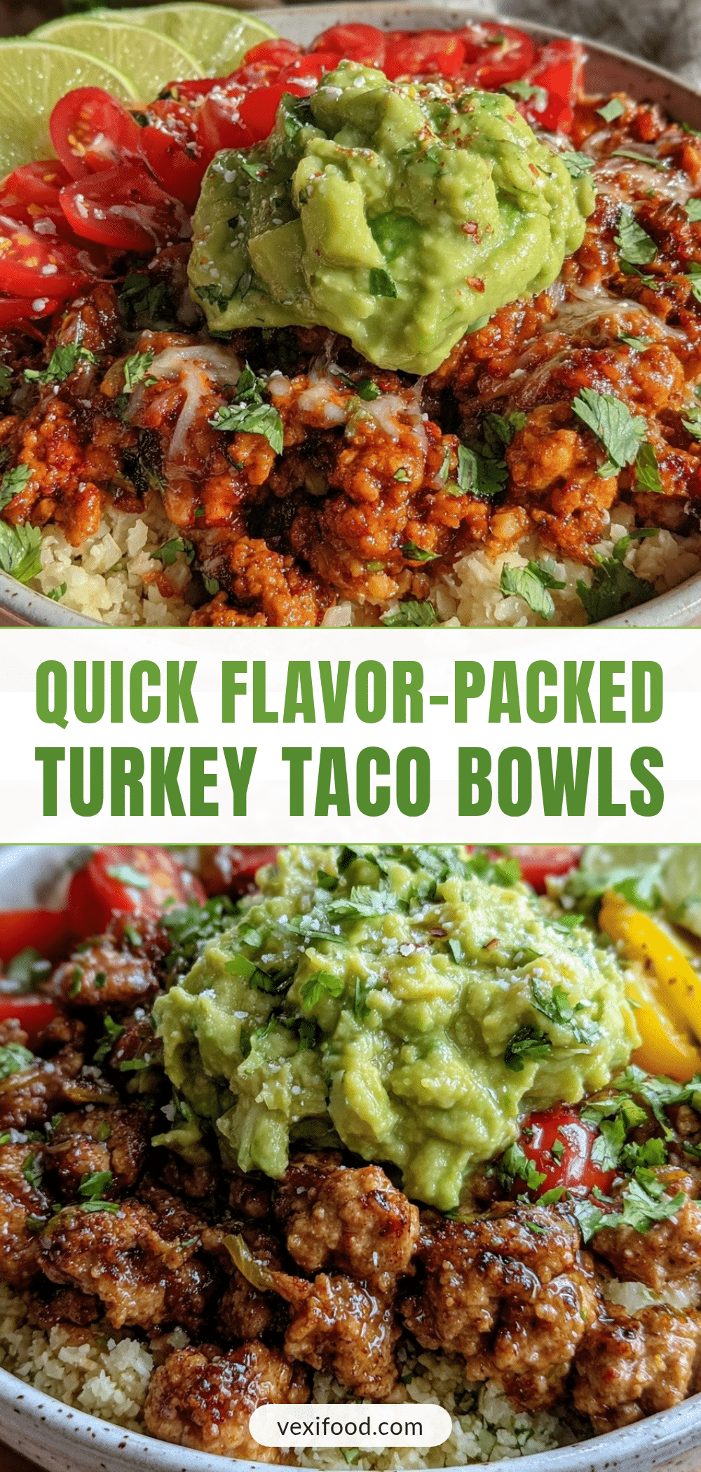 turkey taco bowls recipe