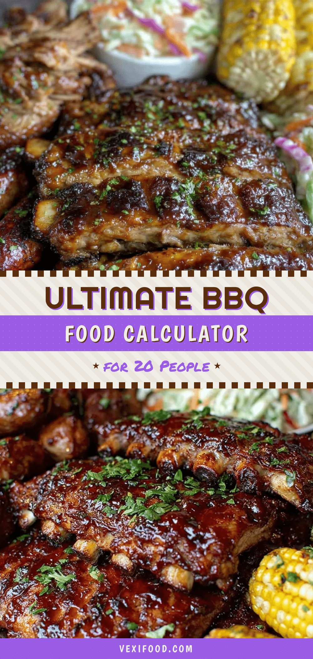 bbq food calculator for 20 people recipe