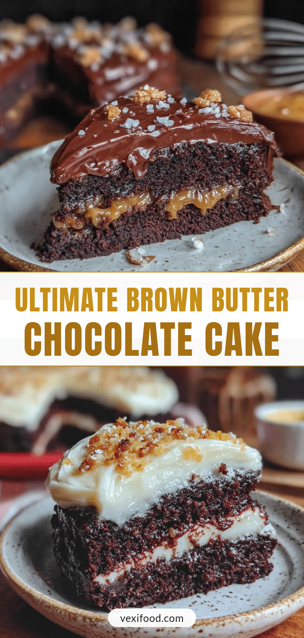 brown butter chocolate cake recipe