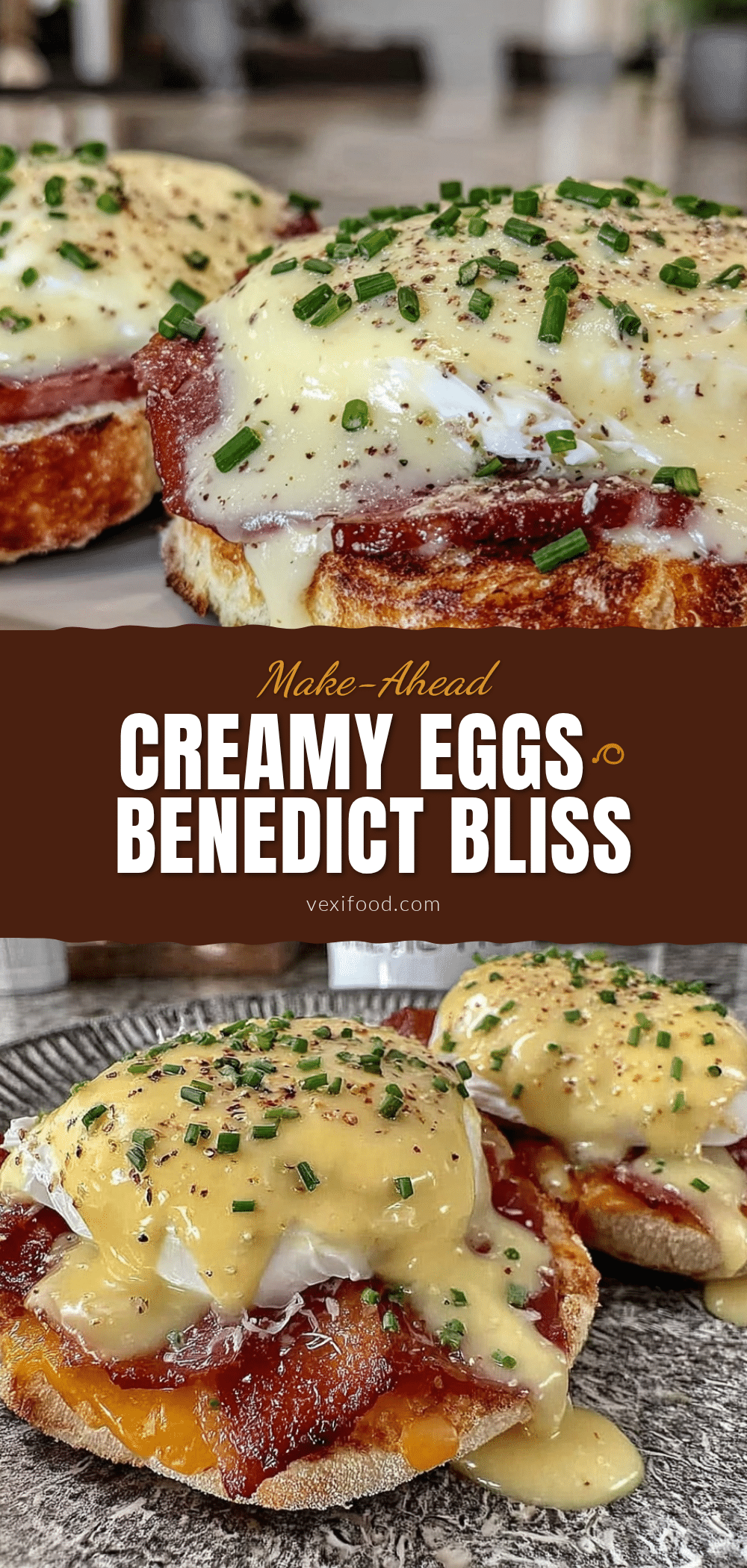 creamy make-ahead eggs benedict recipe