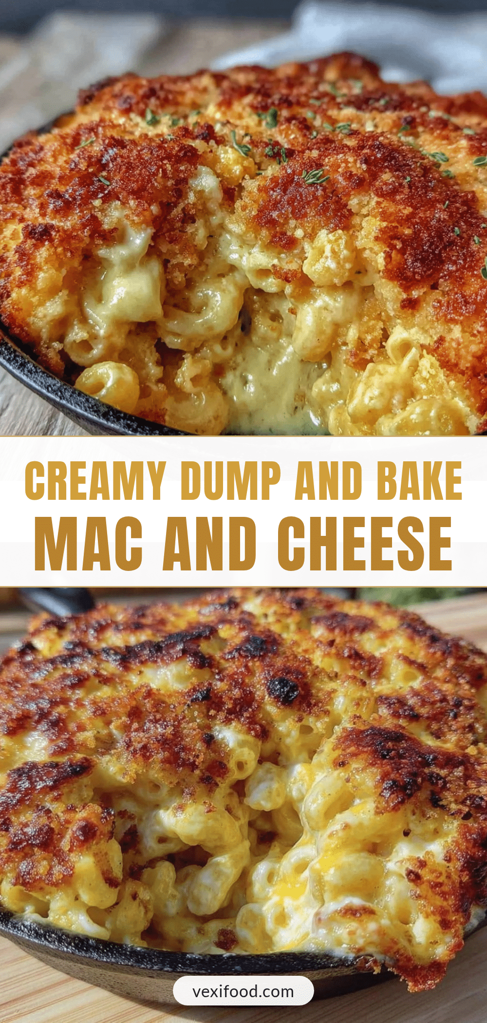 dump and bake macaroni and cheese recipe