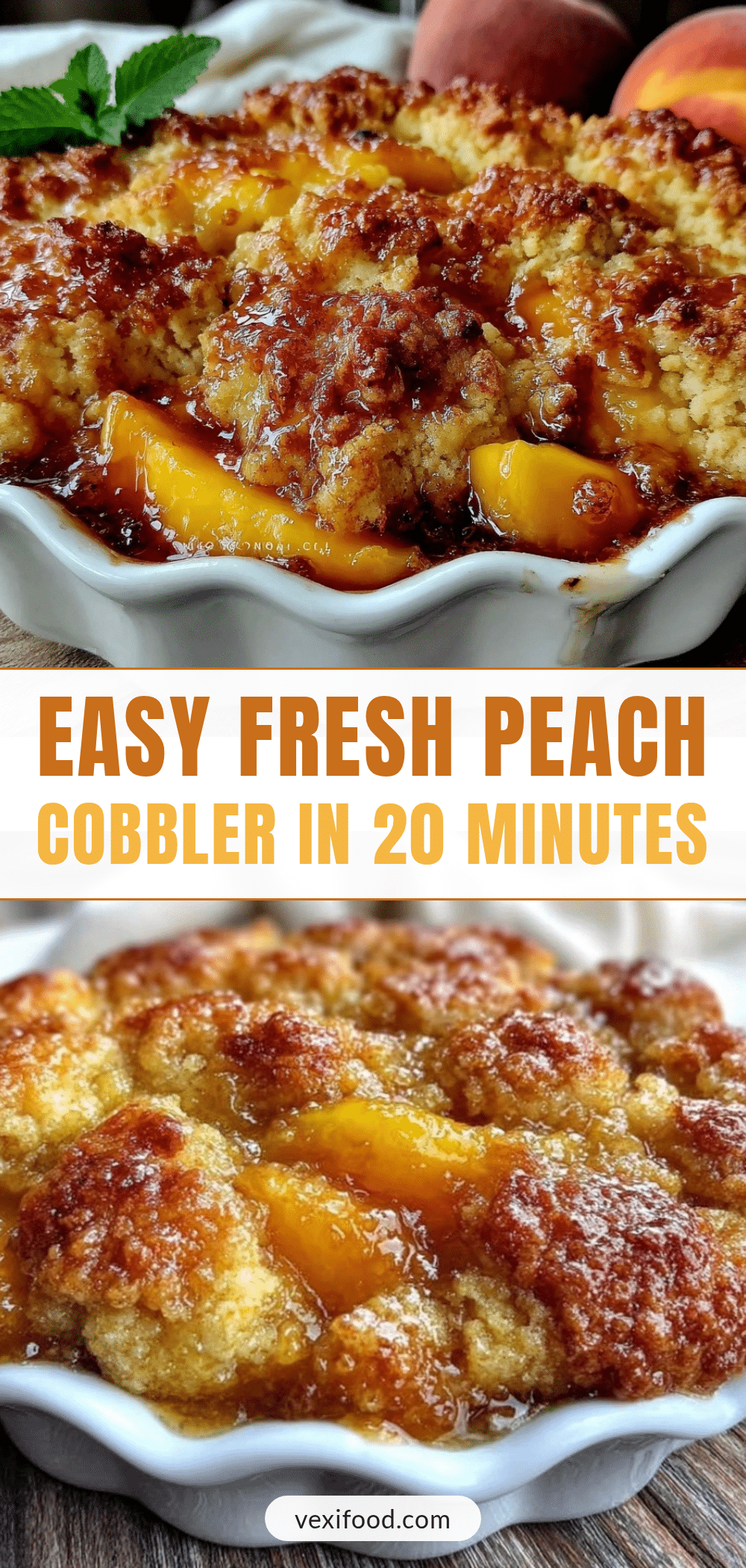 easy fresh peach cobbler recipe recipe