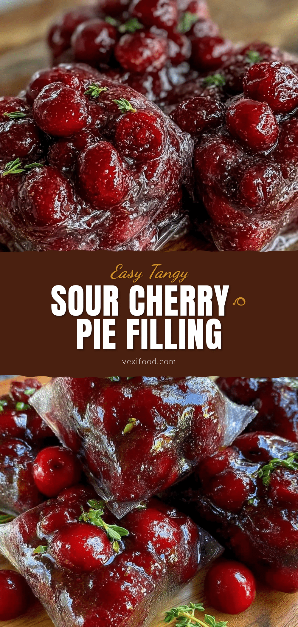 easy sour cherry pie filling recipe