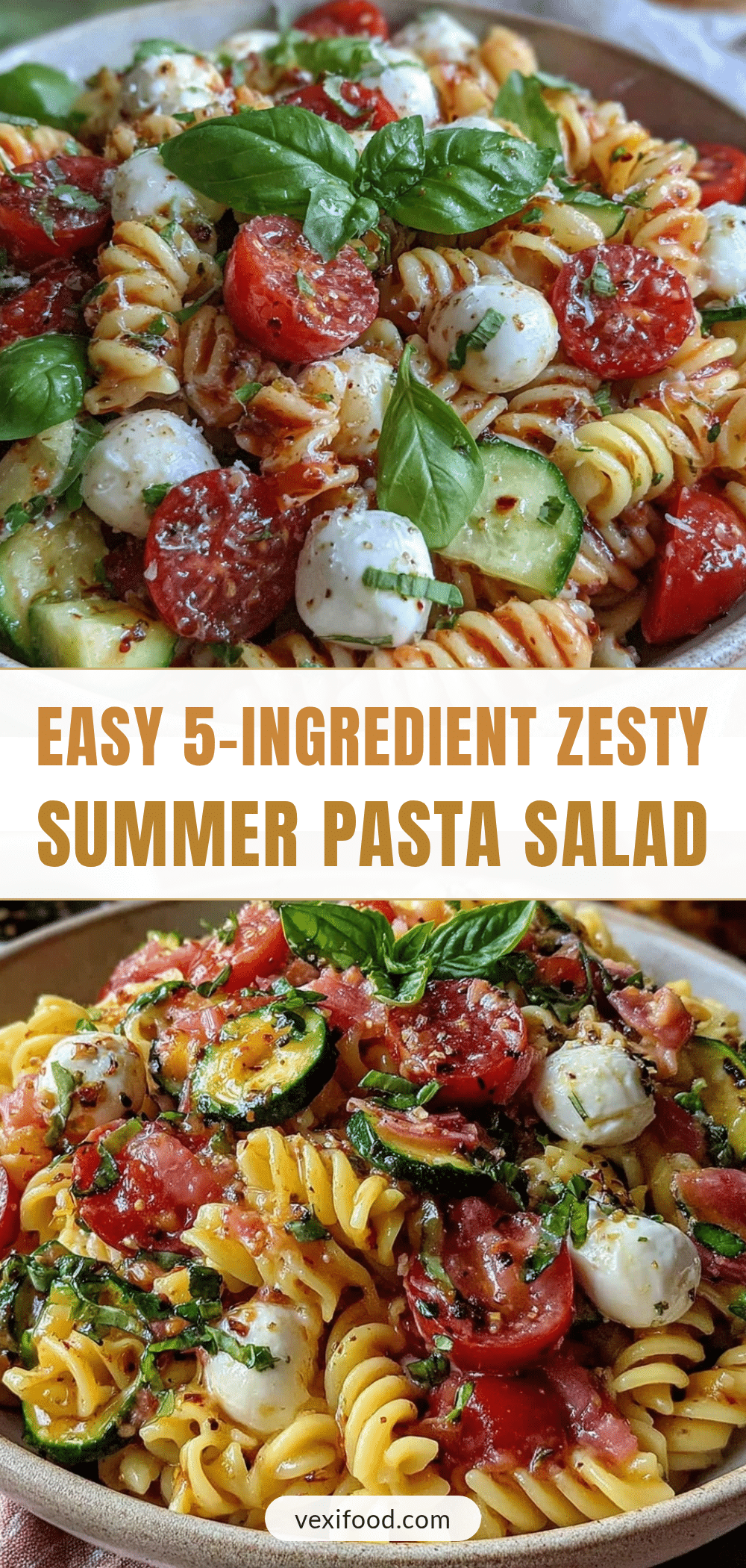easy summer pasta salad recipe