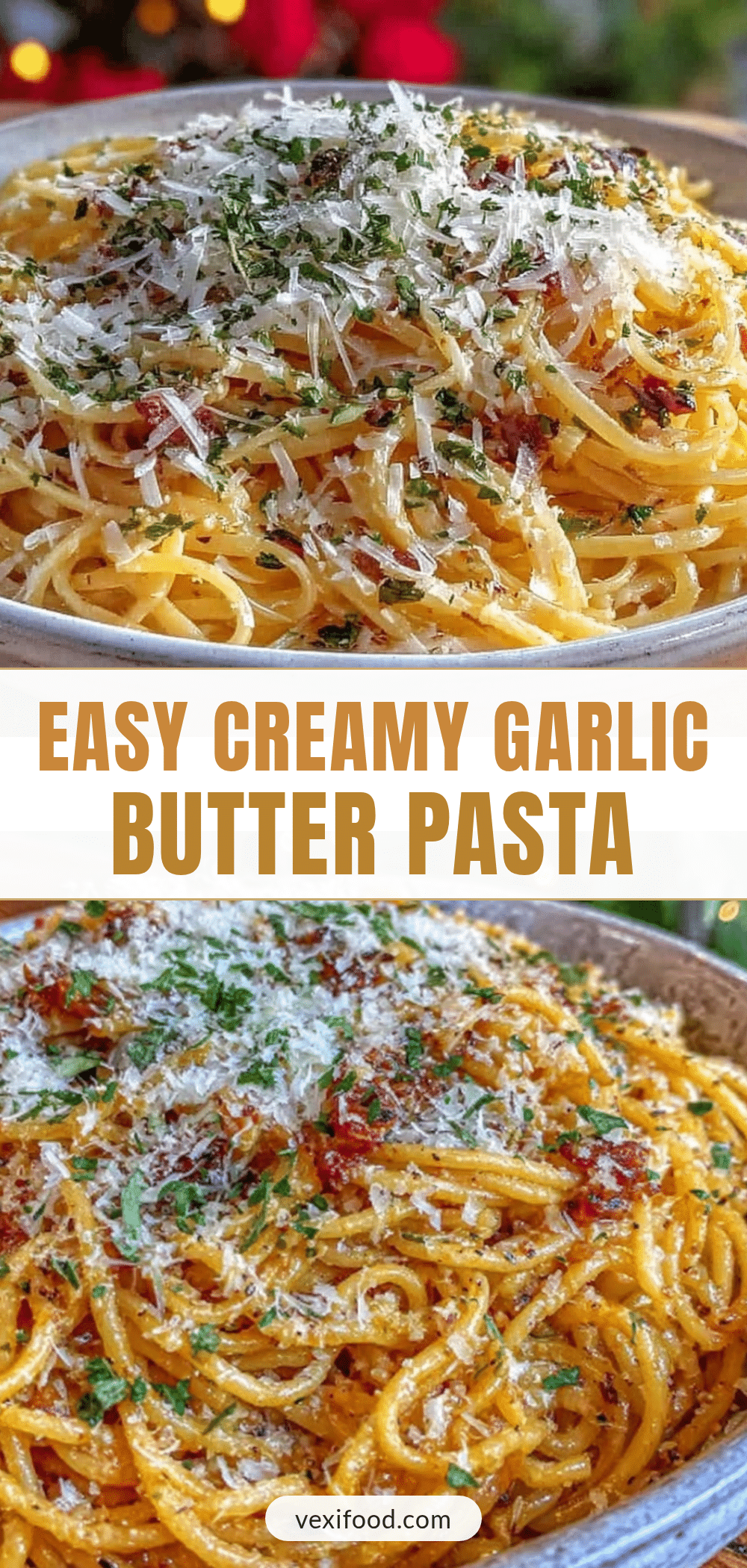 garlic butter pasta recipe