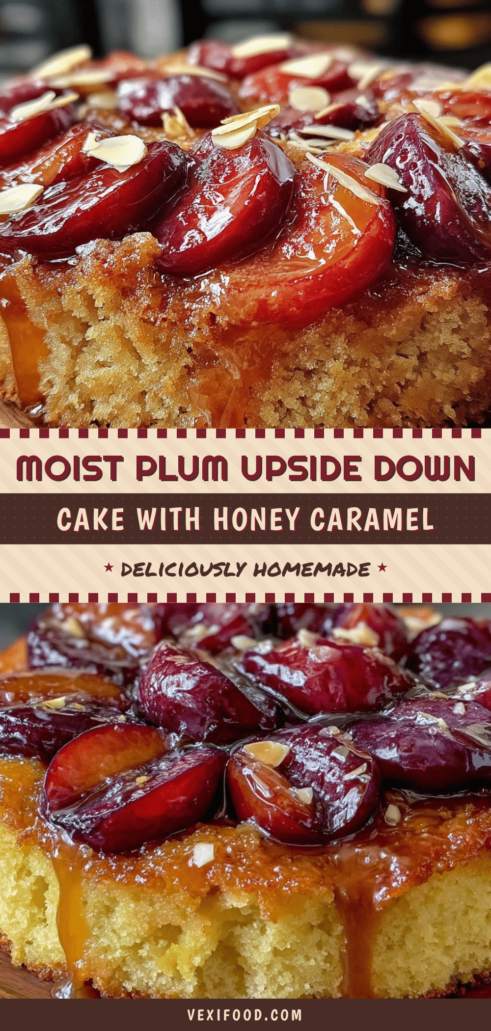 plum upside down cake recipe