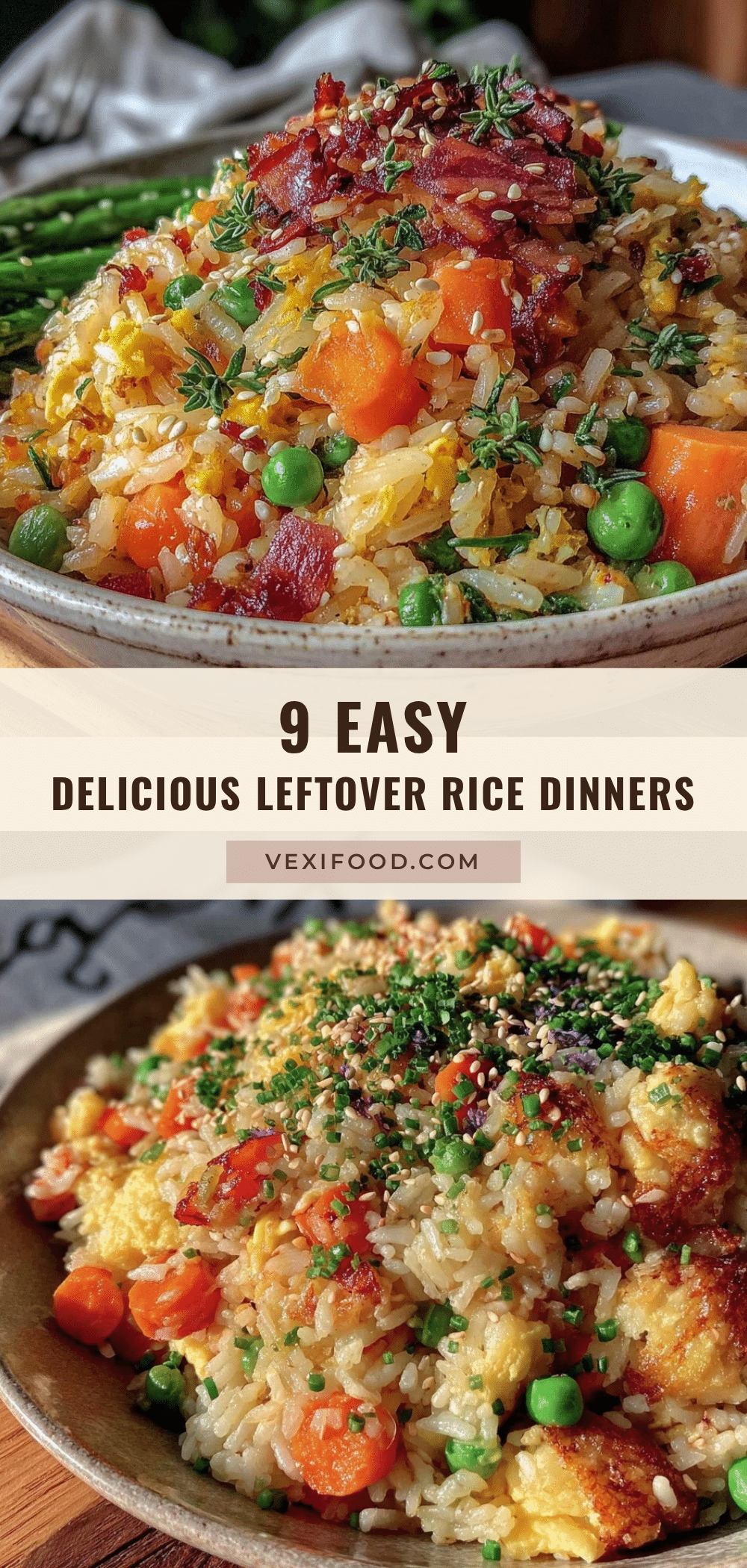 quick dinners using cooked rice recipe