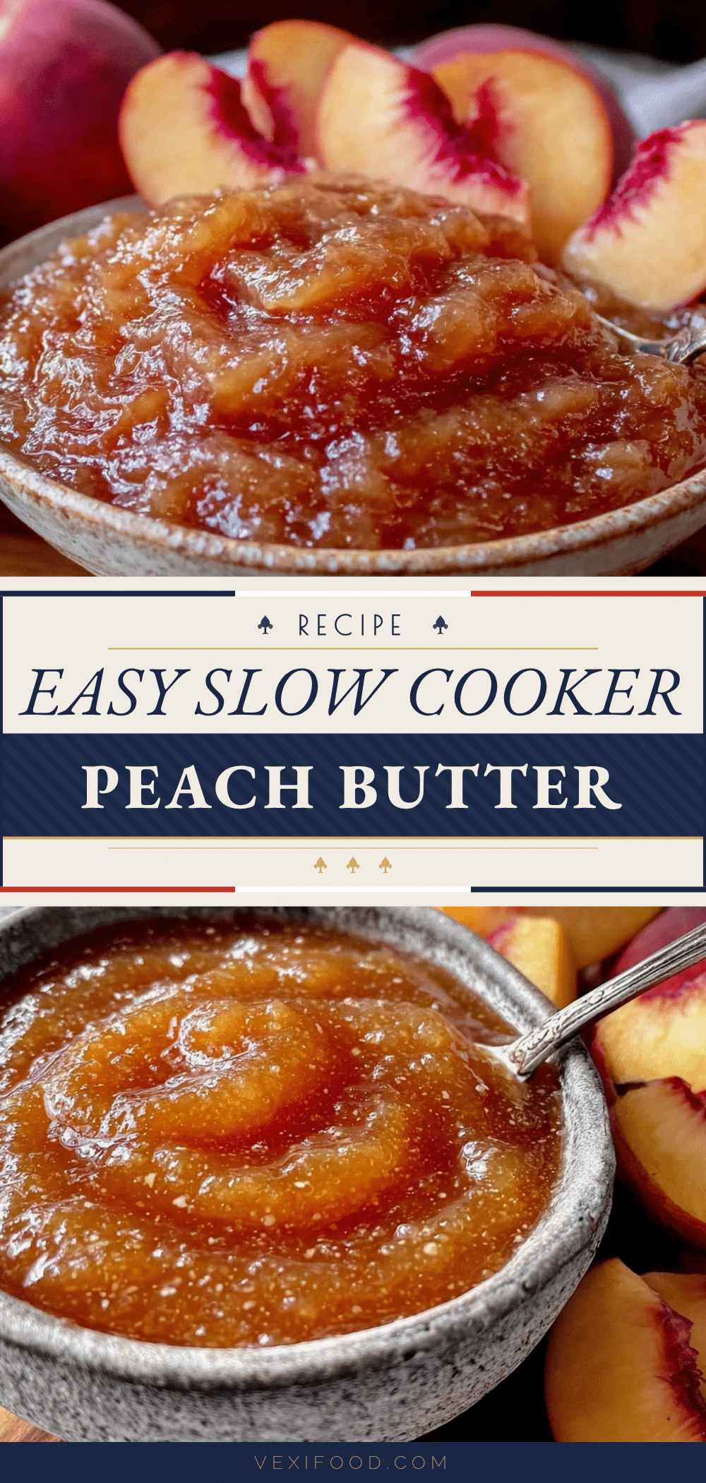 slow cooker peach butter recipe