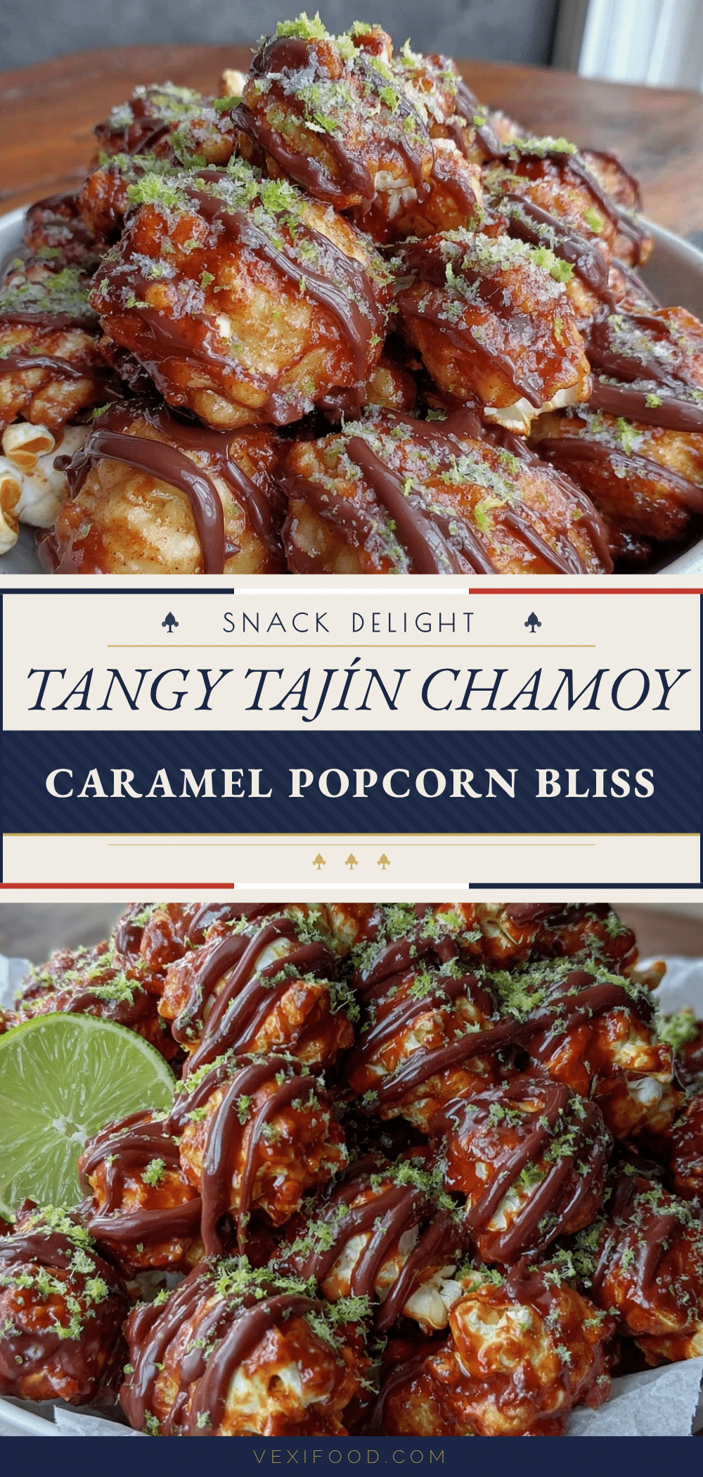 Tajín Chamoy Caramel Popcorn recipe