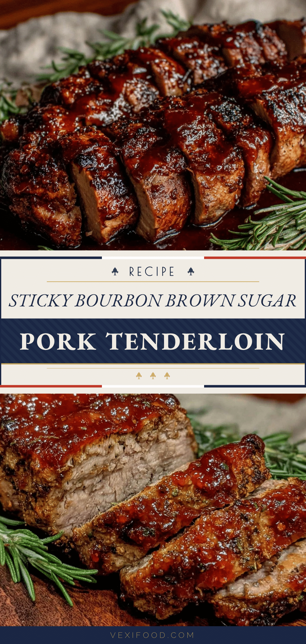 bourbon brown sugar glazed pork tenderloin recipe