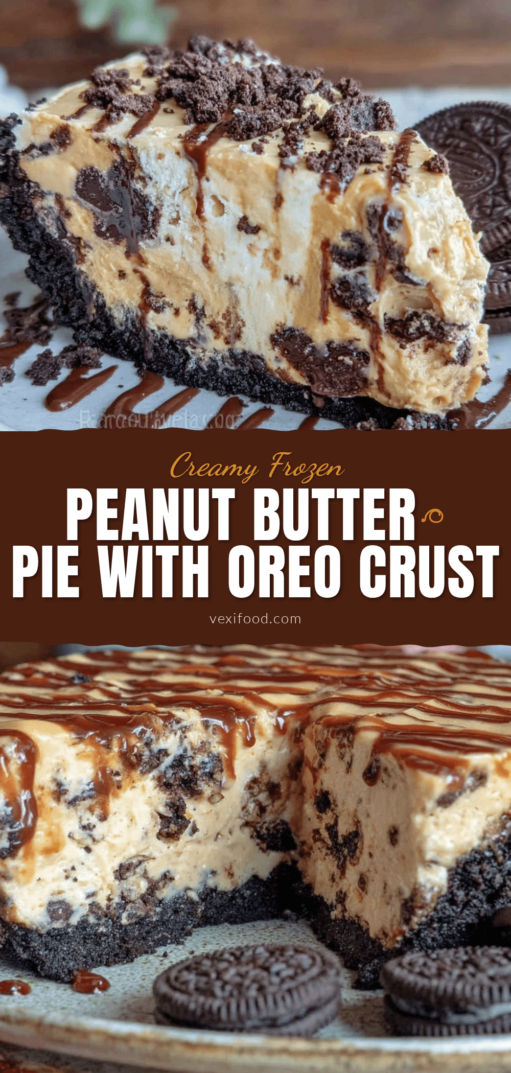 creamy frozen peanut butter pie recipe