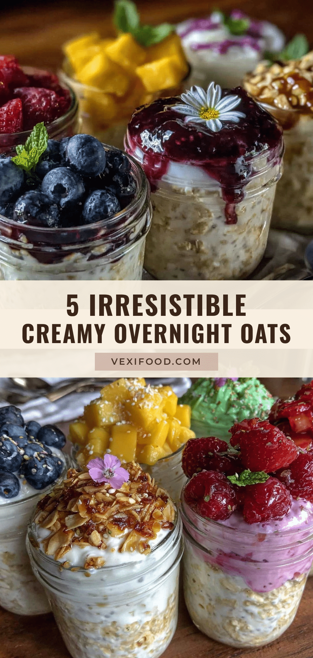 creamy overnight oats recipe