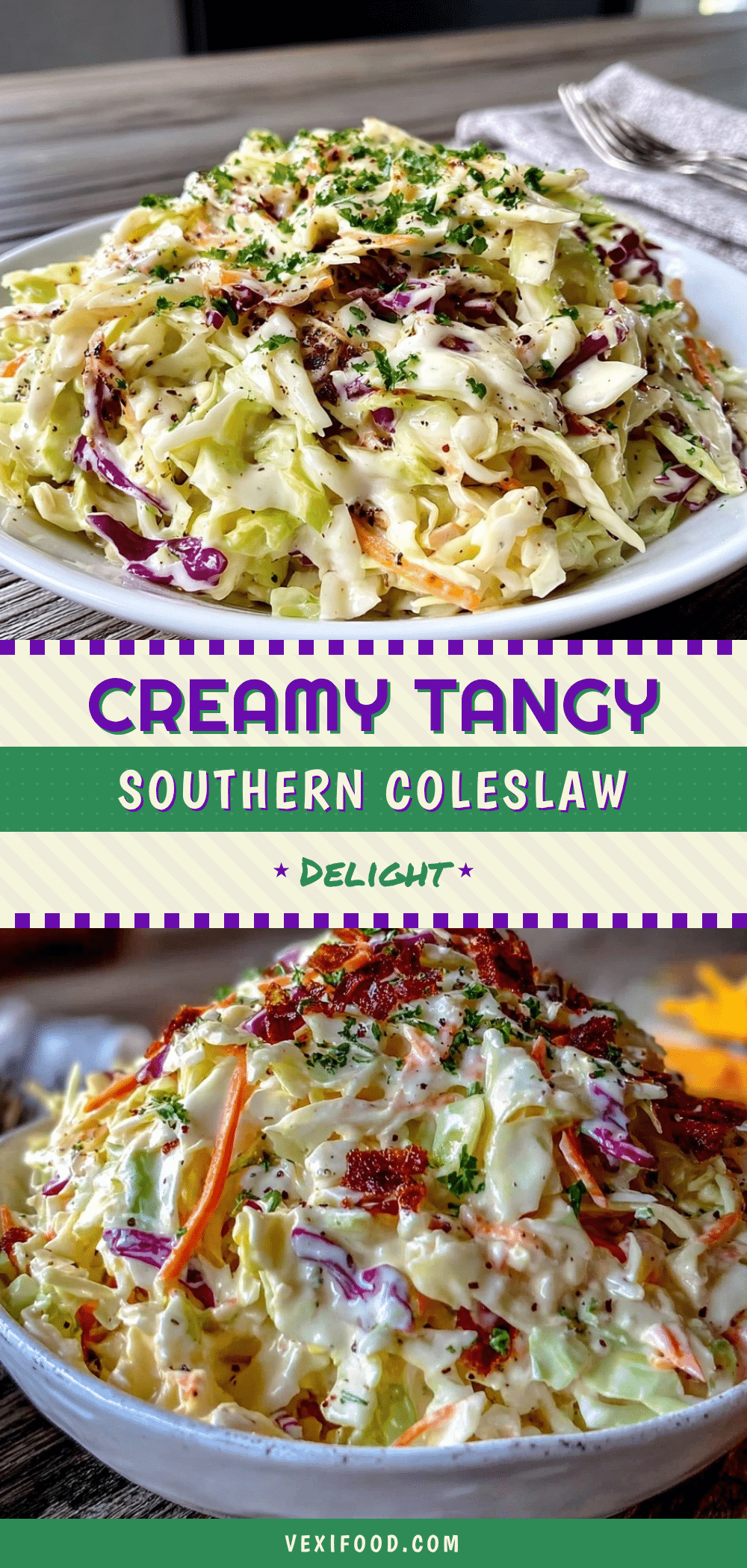 creamy Southern coleslaw recipe