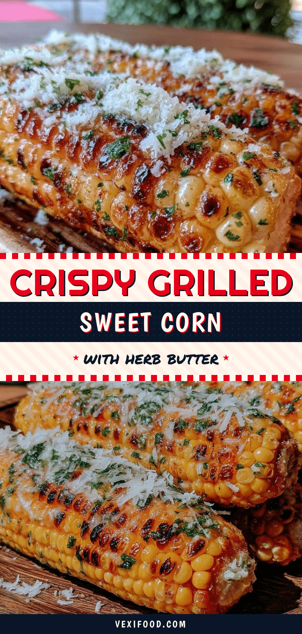 crispy grilled sweet corn recipe