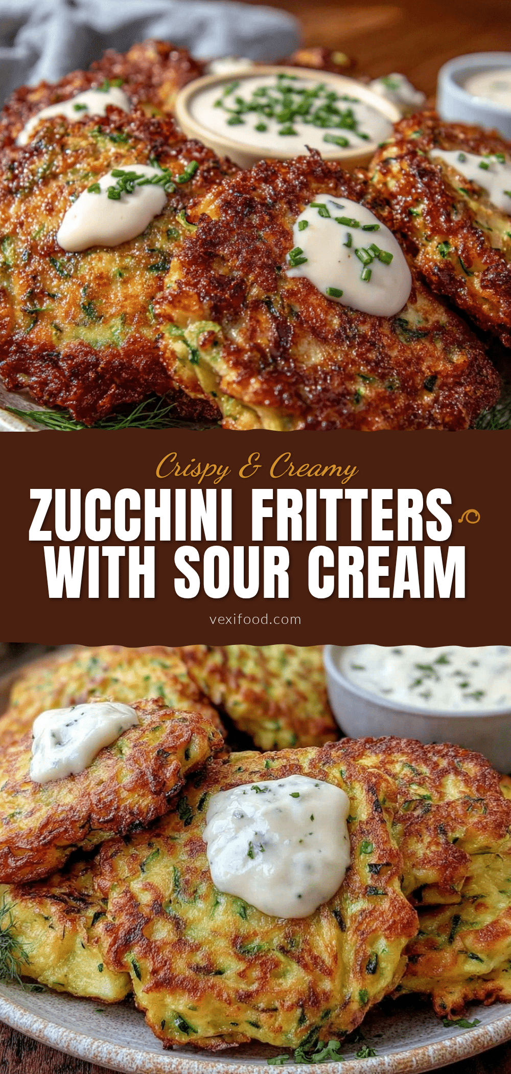 crispy zucchini fritters recipe