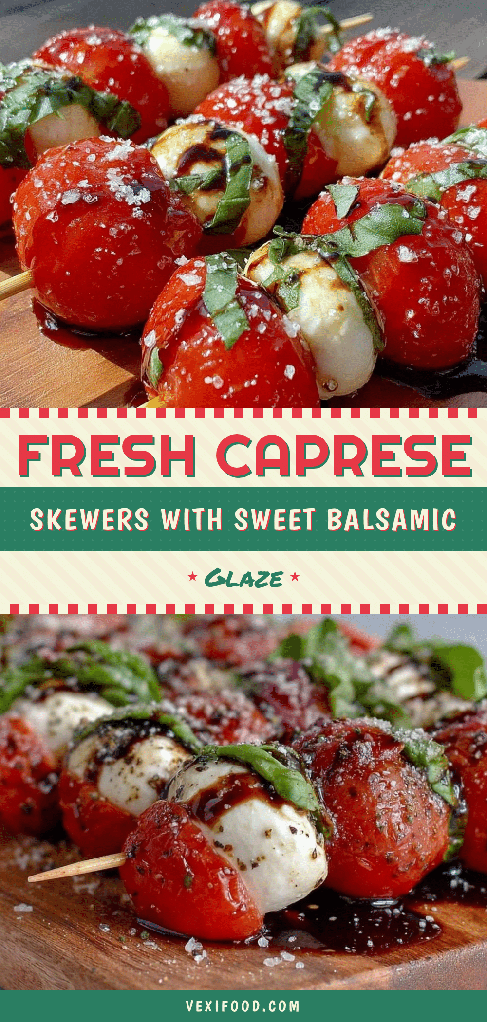 fresh caprese skewers recipe
