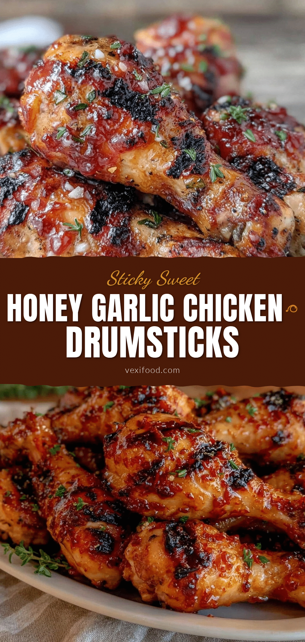 grilled honey garlic chicken drumsticks recipe