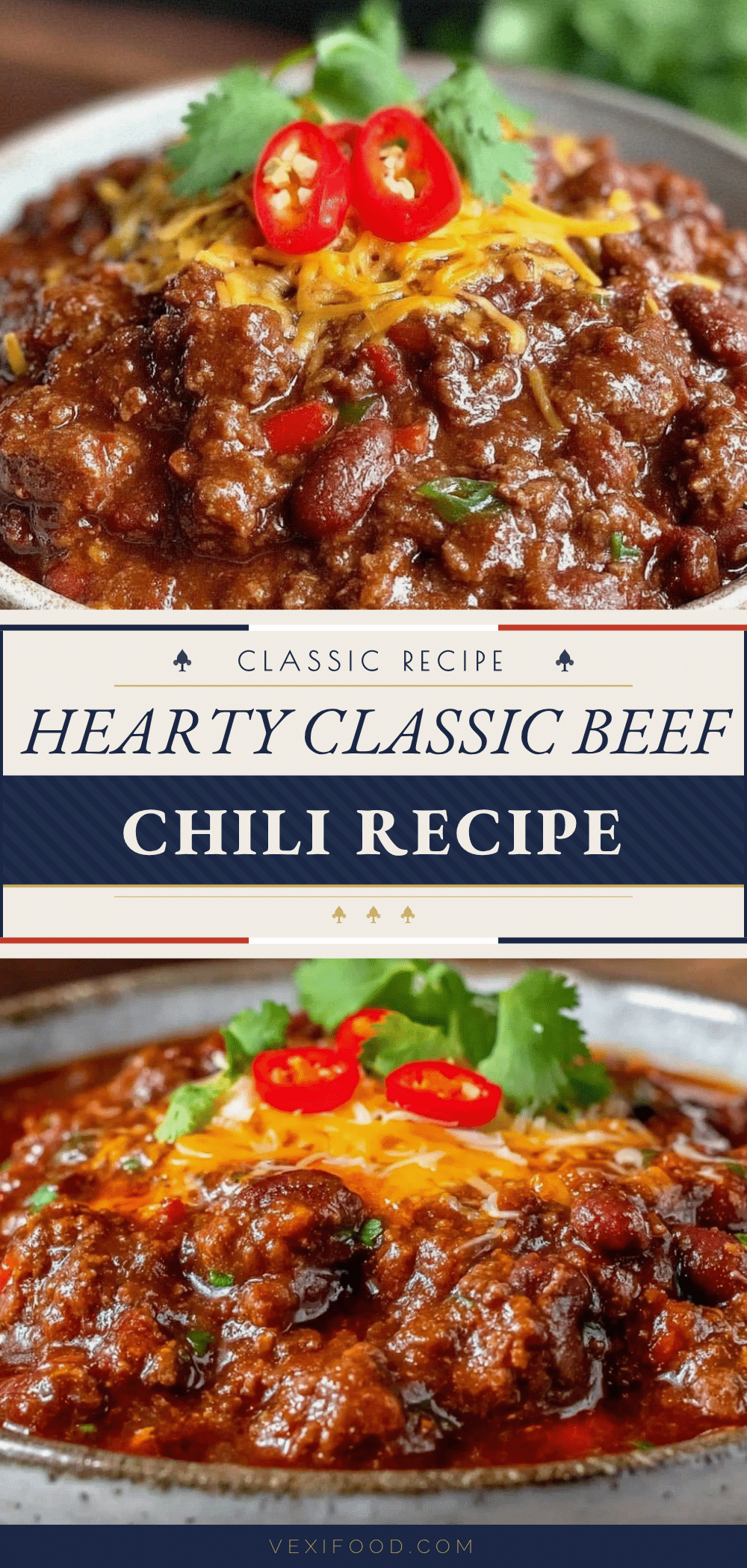 hearty classic beef chili recipe recipe