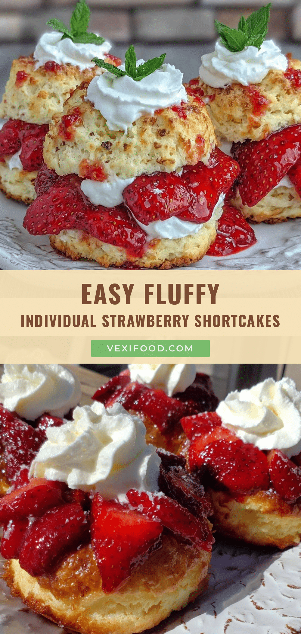 individual strawberry shortcakes recipe recipe