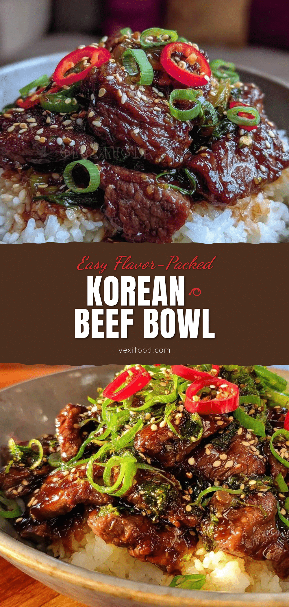 Korean Beef Bowl recipe