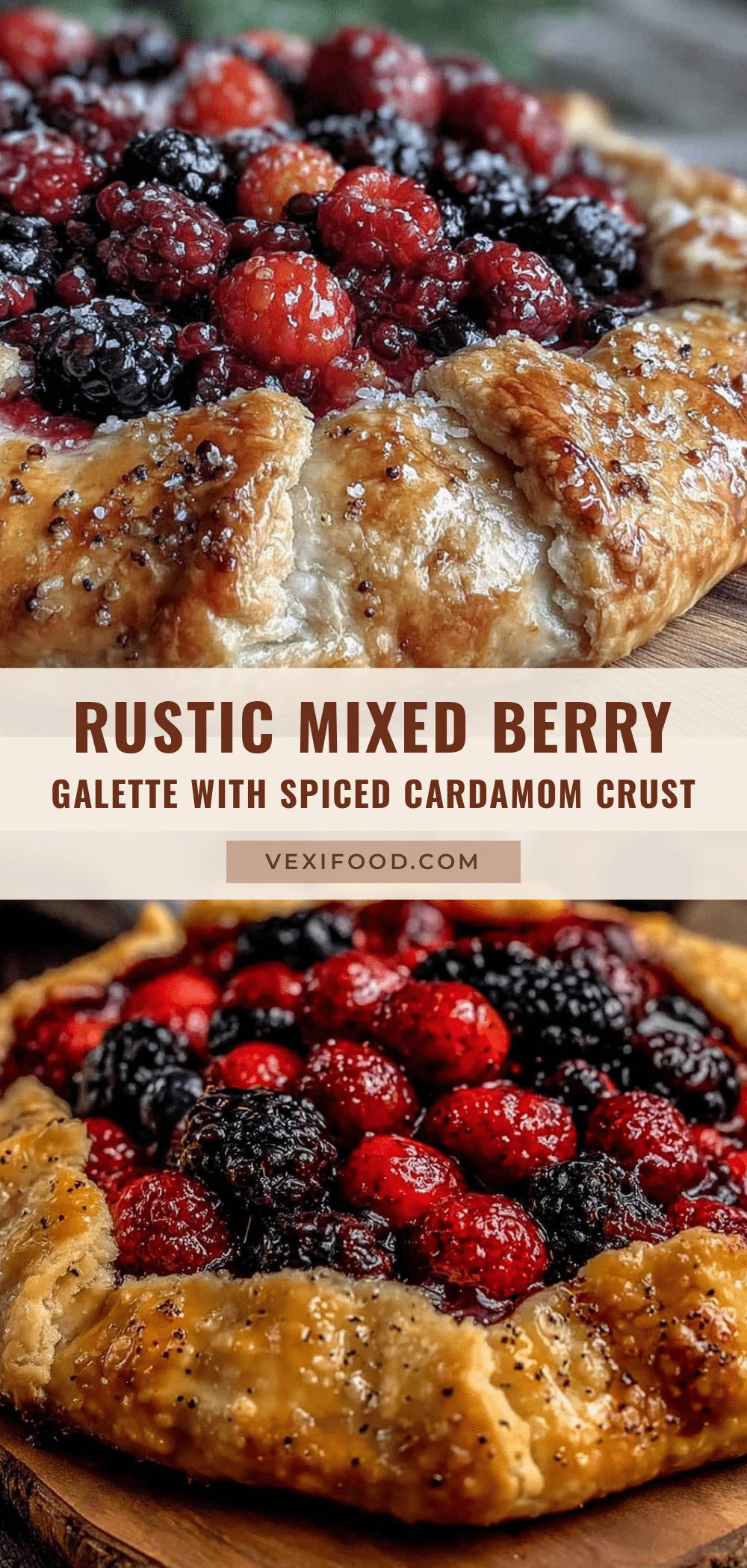 mixed berry galette recipe