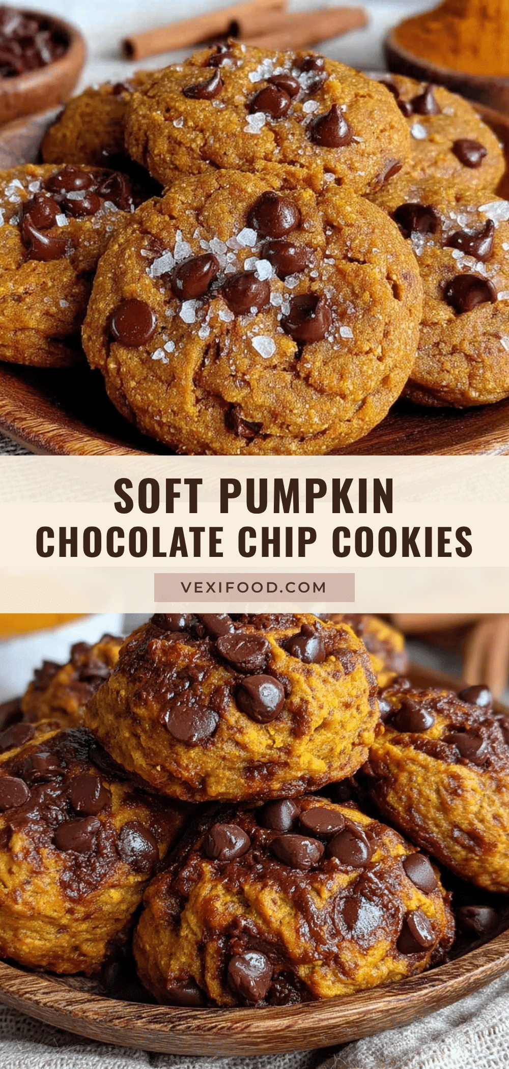 pumpkin chocolate chip cookies recipe