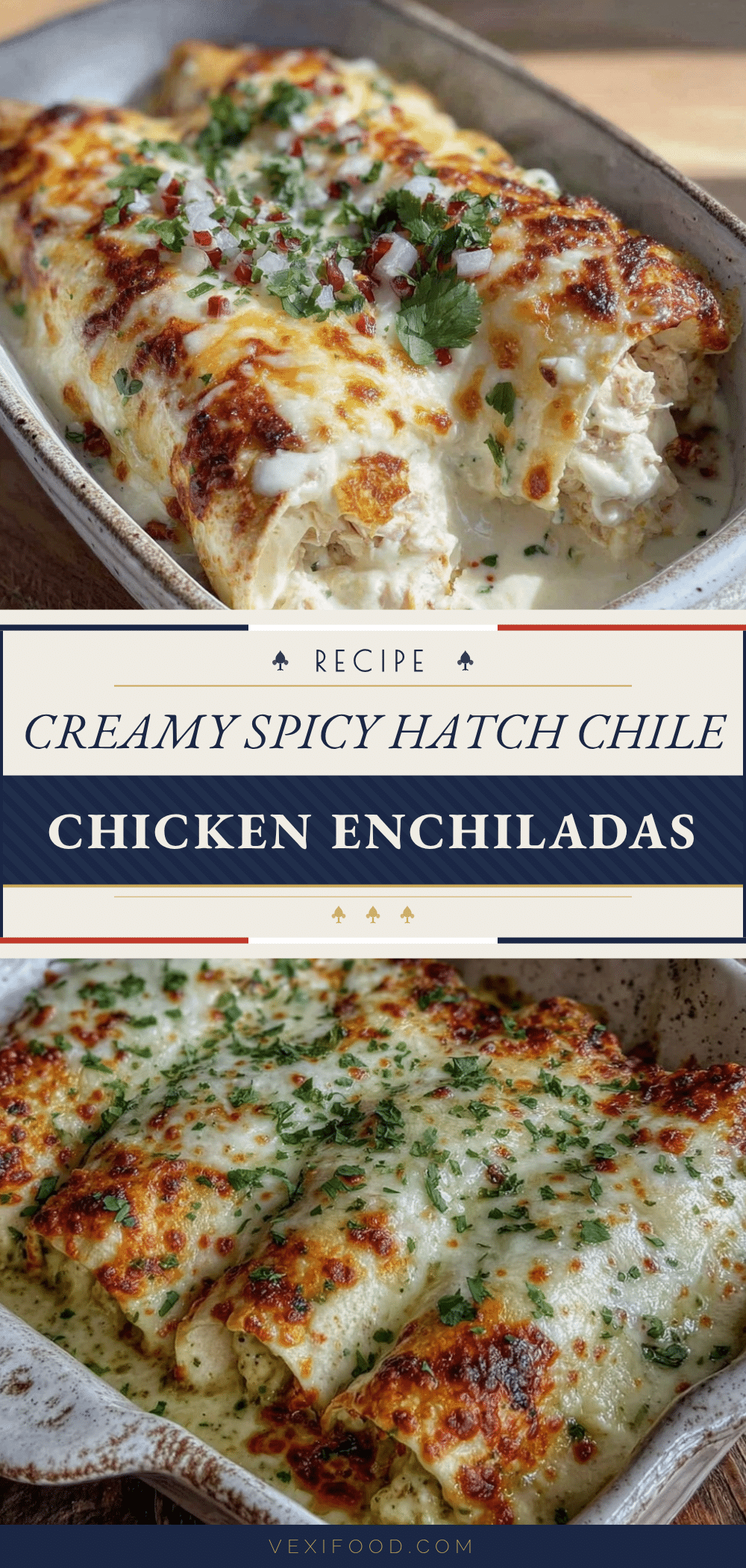 creamy hatch chile chicken enchiladas recipe
