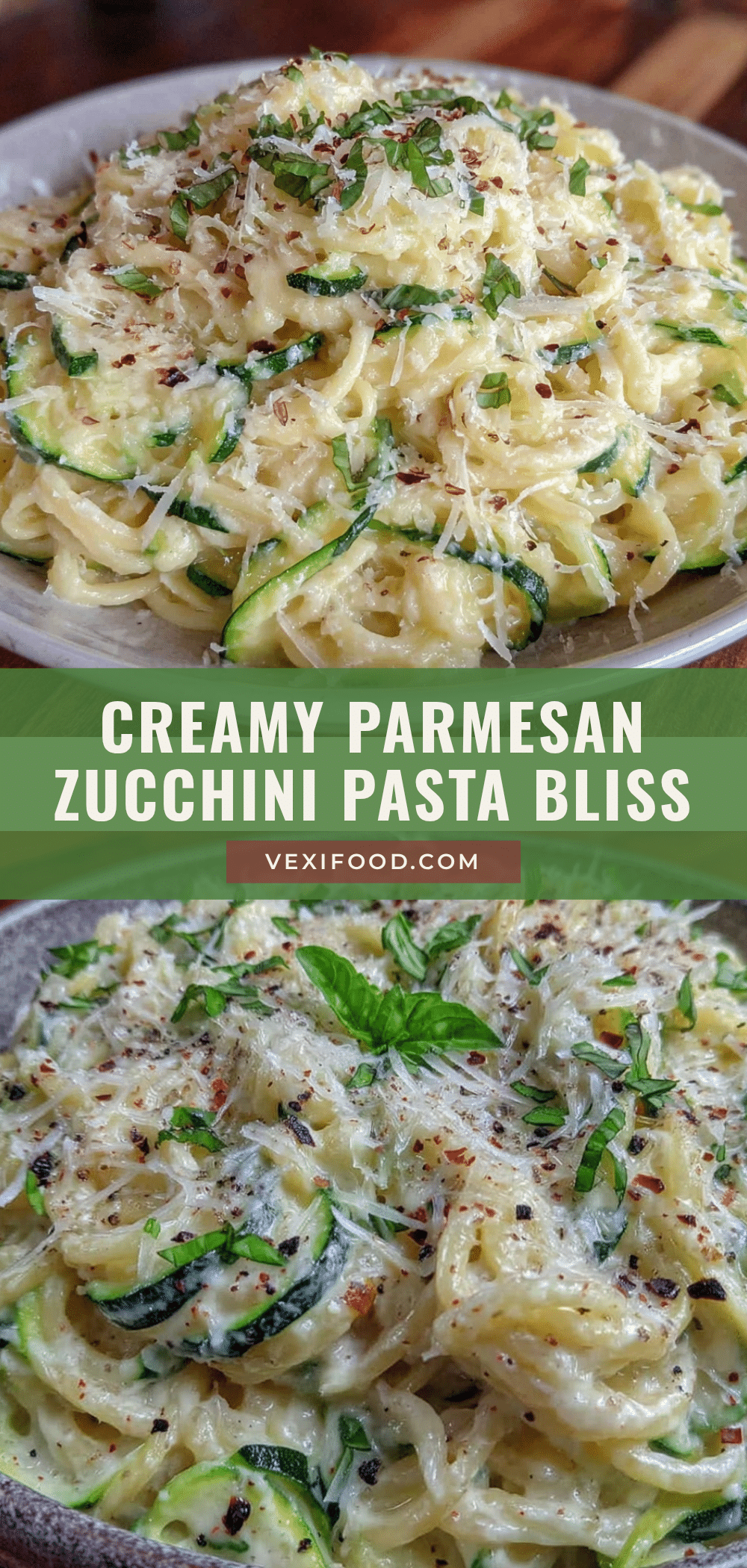creamy zucchini pasta recipe