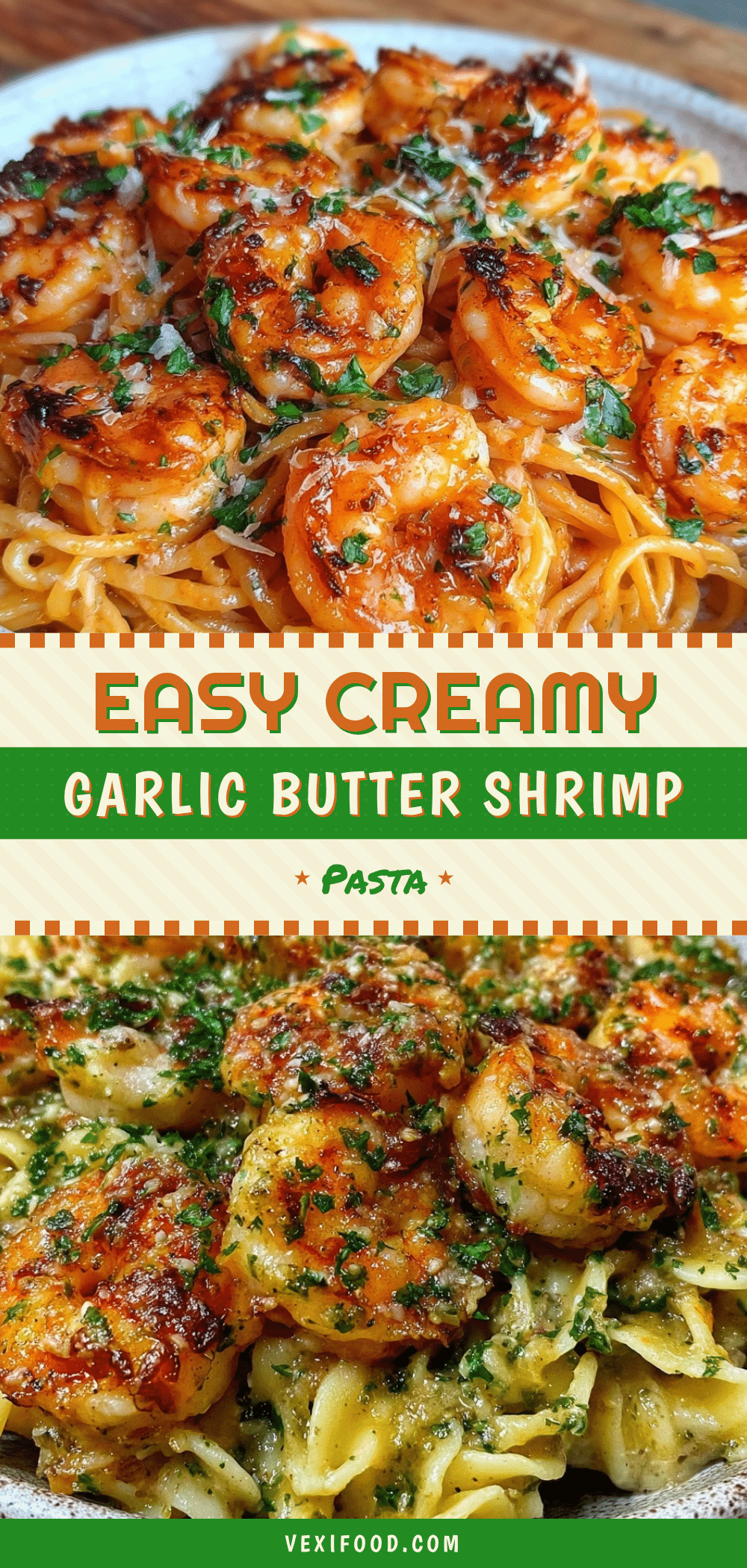 easy garlic butter shrimp pasta recipe