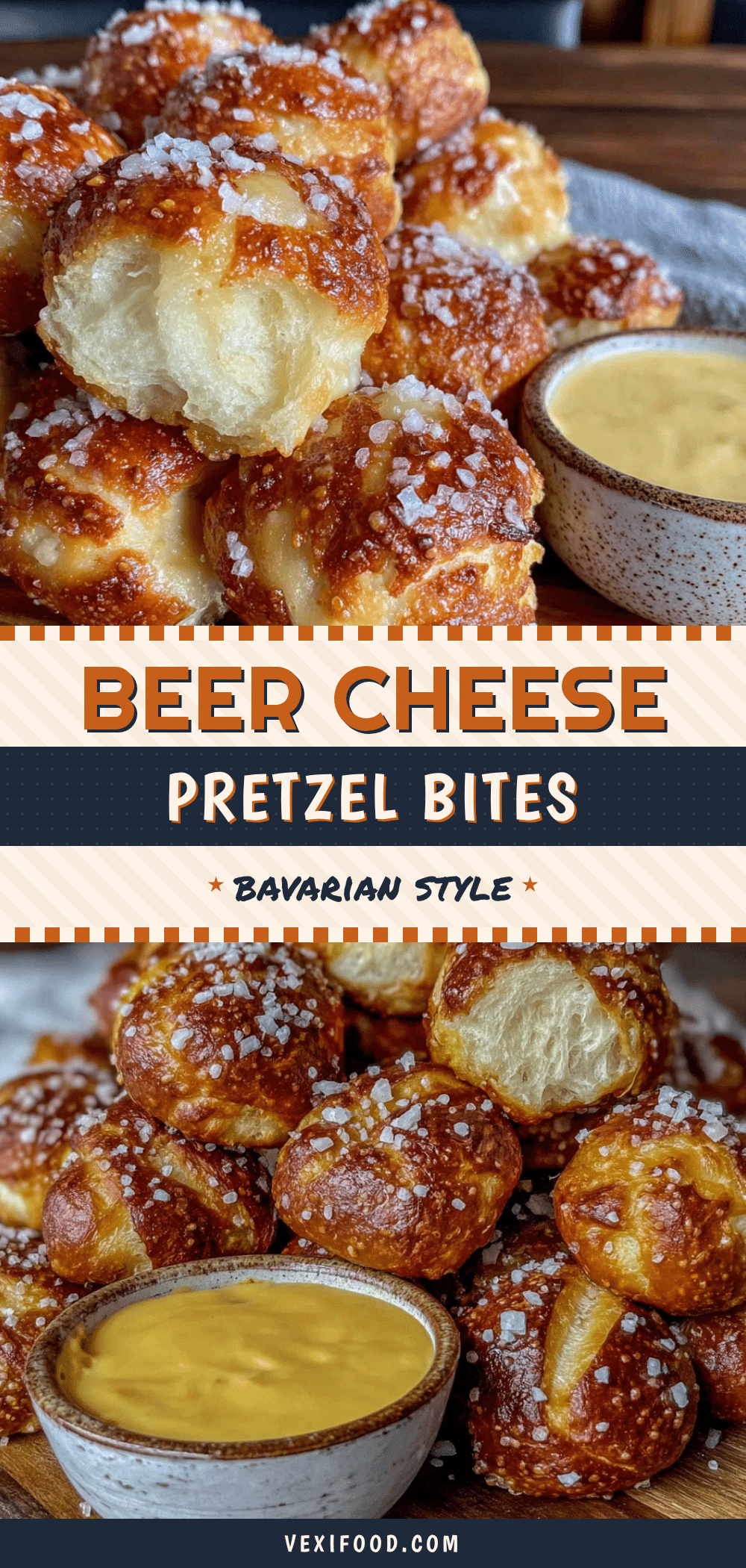 Bavarian Pretzel Bites recipe