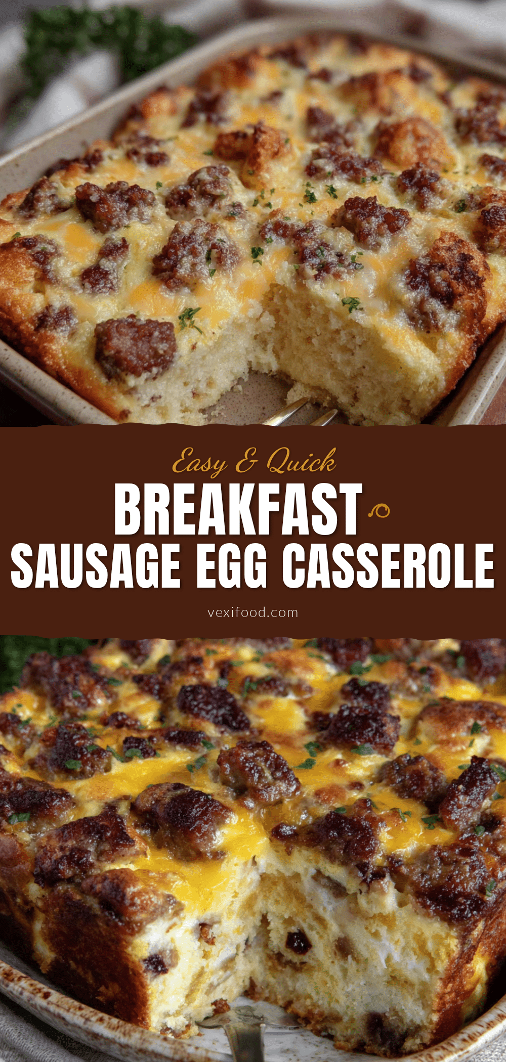 breakfast egg casserole with sausage recipe