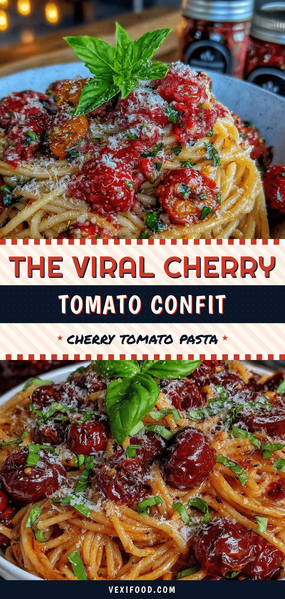 cherry tomato confit pasta recipe