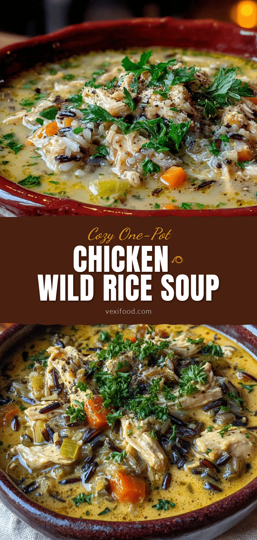 chicken and wild rice soup recipe