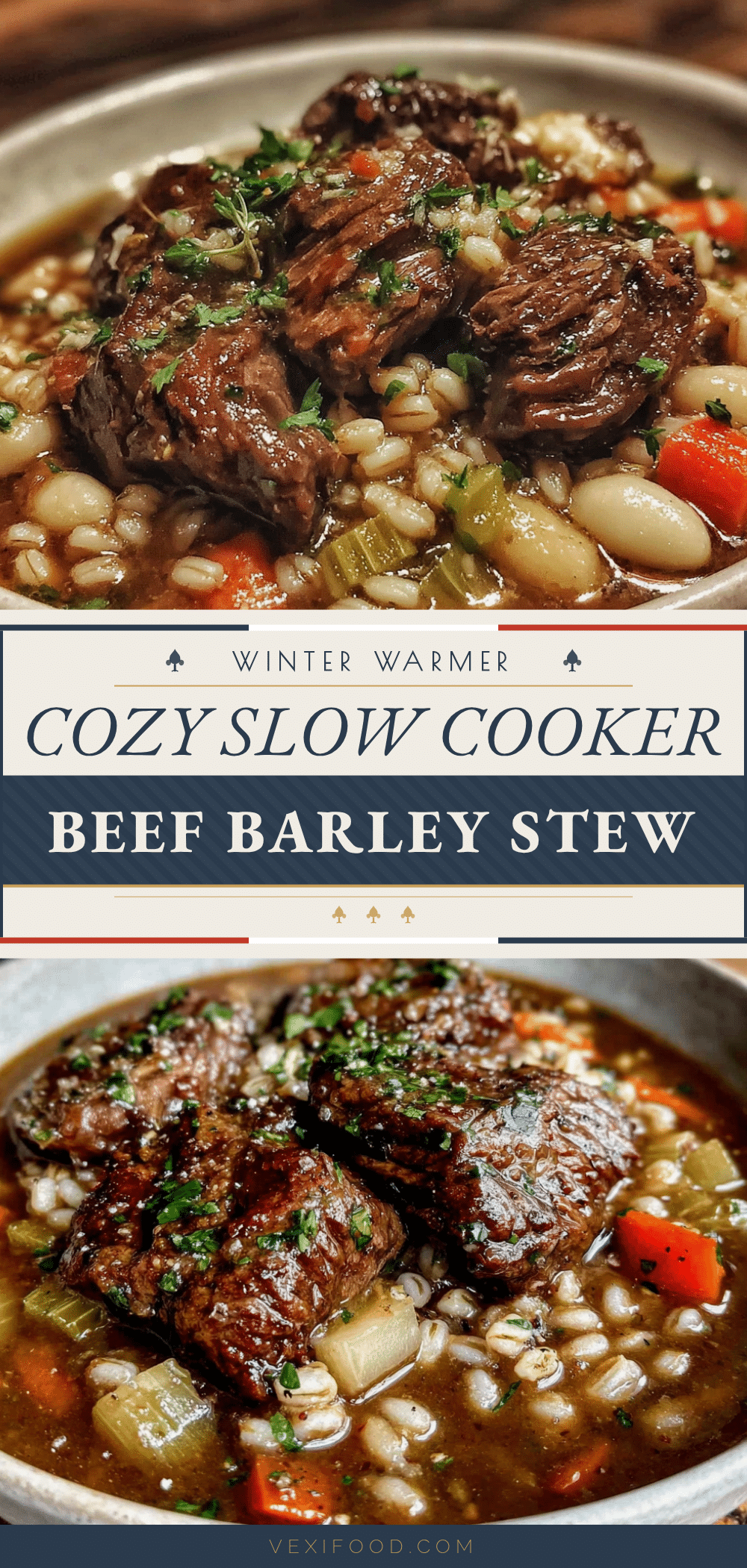 cozy slow cooker beef barley stew recipe