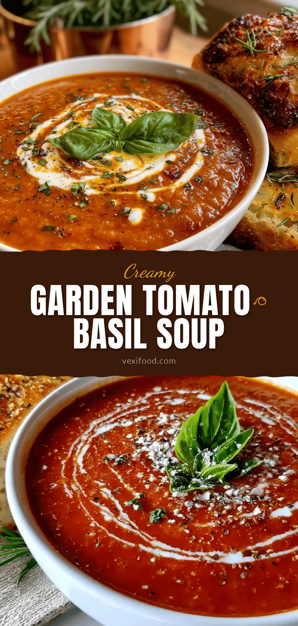 creamy tomato basil soup recipe