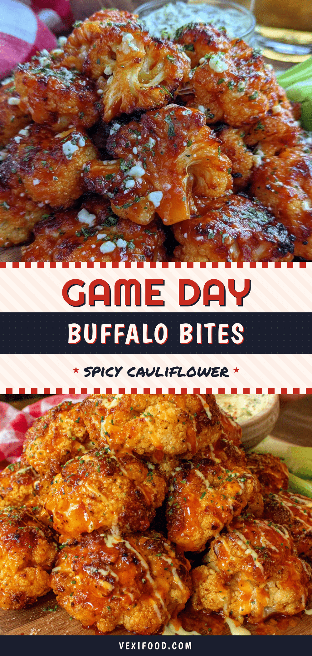crispy buffalo cauliflower bites recipe