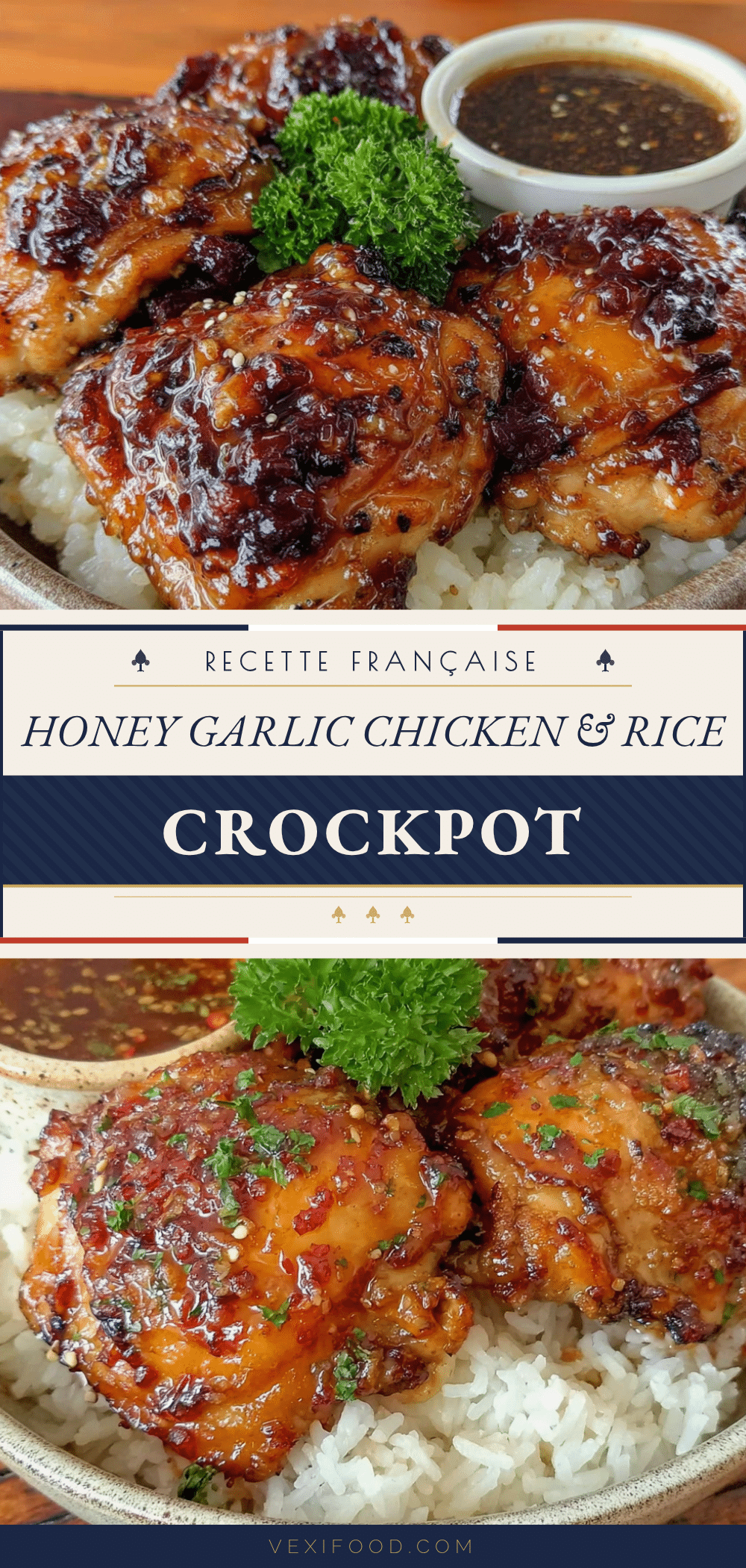 crockpot honey garlic chicken recipe