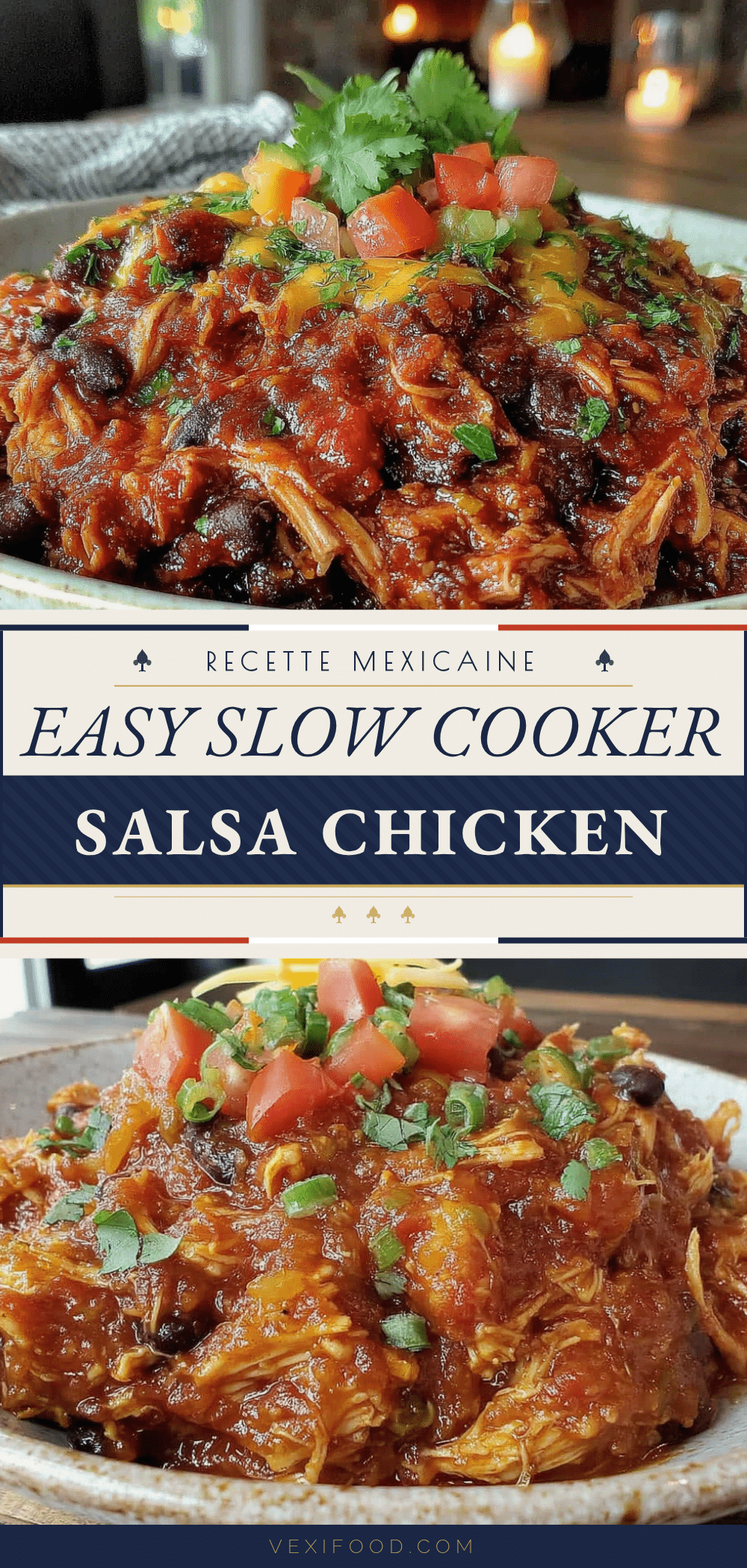 easy crockpot salsa chicken with black beans recipe