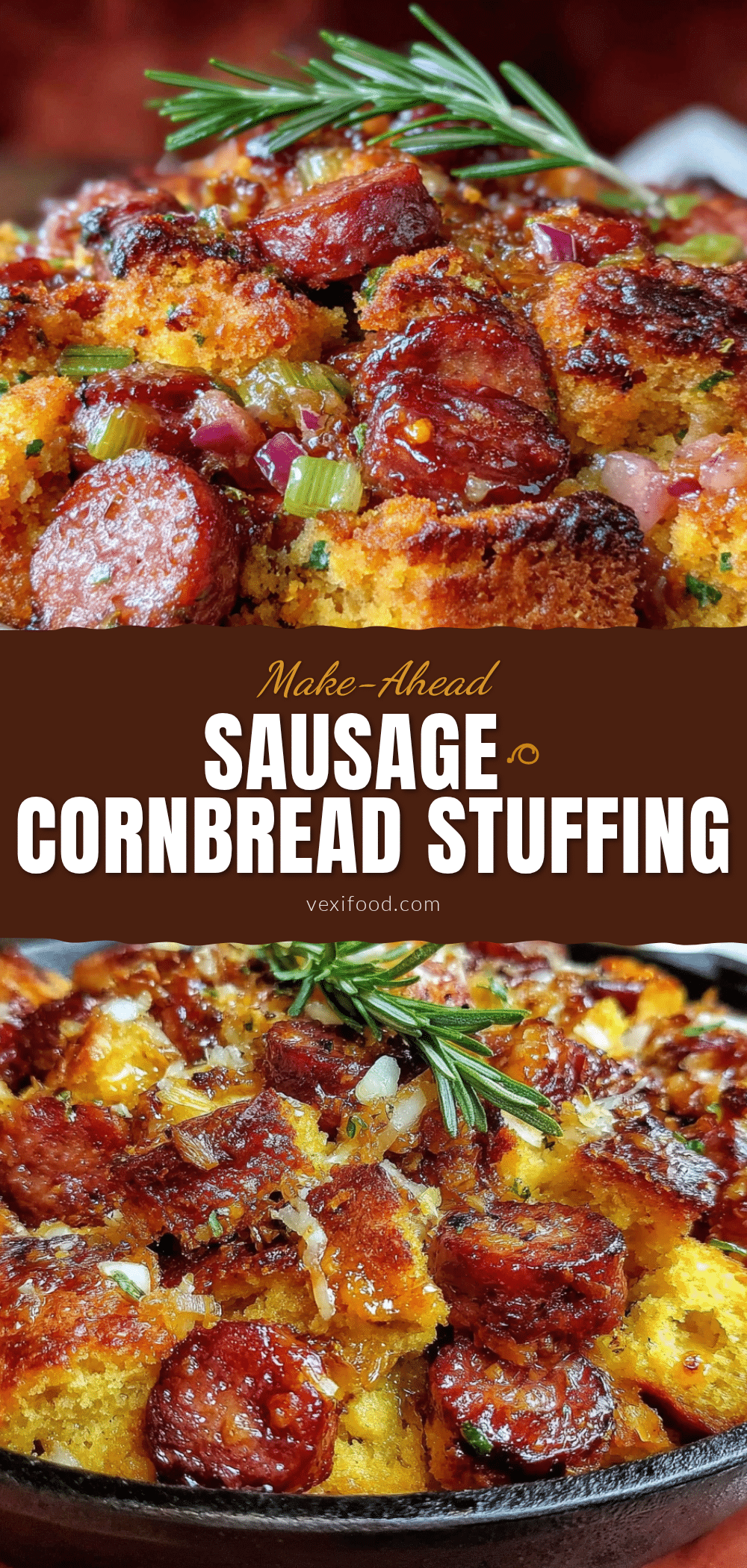 make-ahead sausage and cornbread stuffing recipe