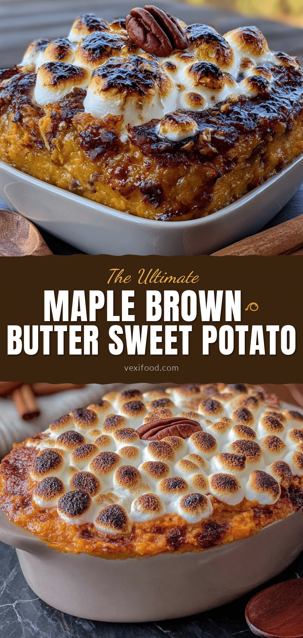 maple brown butter sweet potato casserole recipe