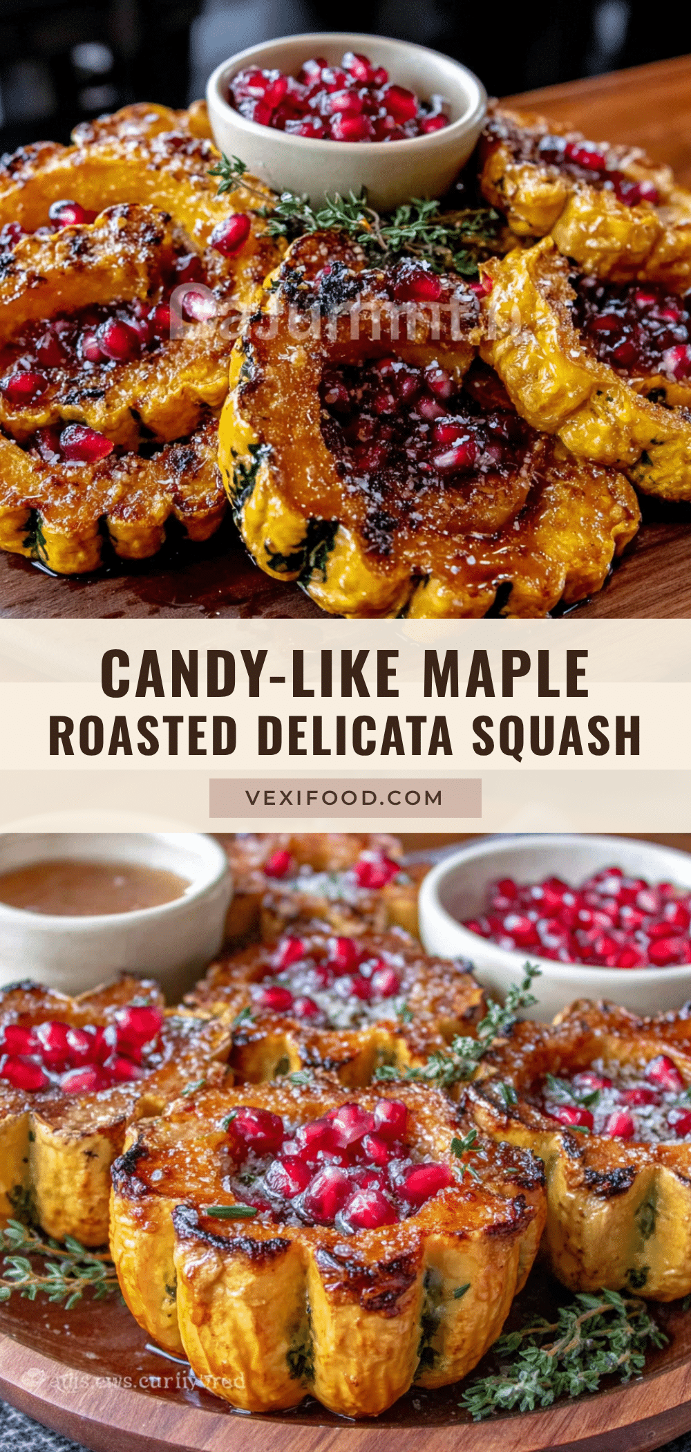 maple roasted delicata squash recipe