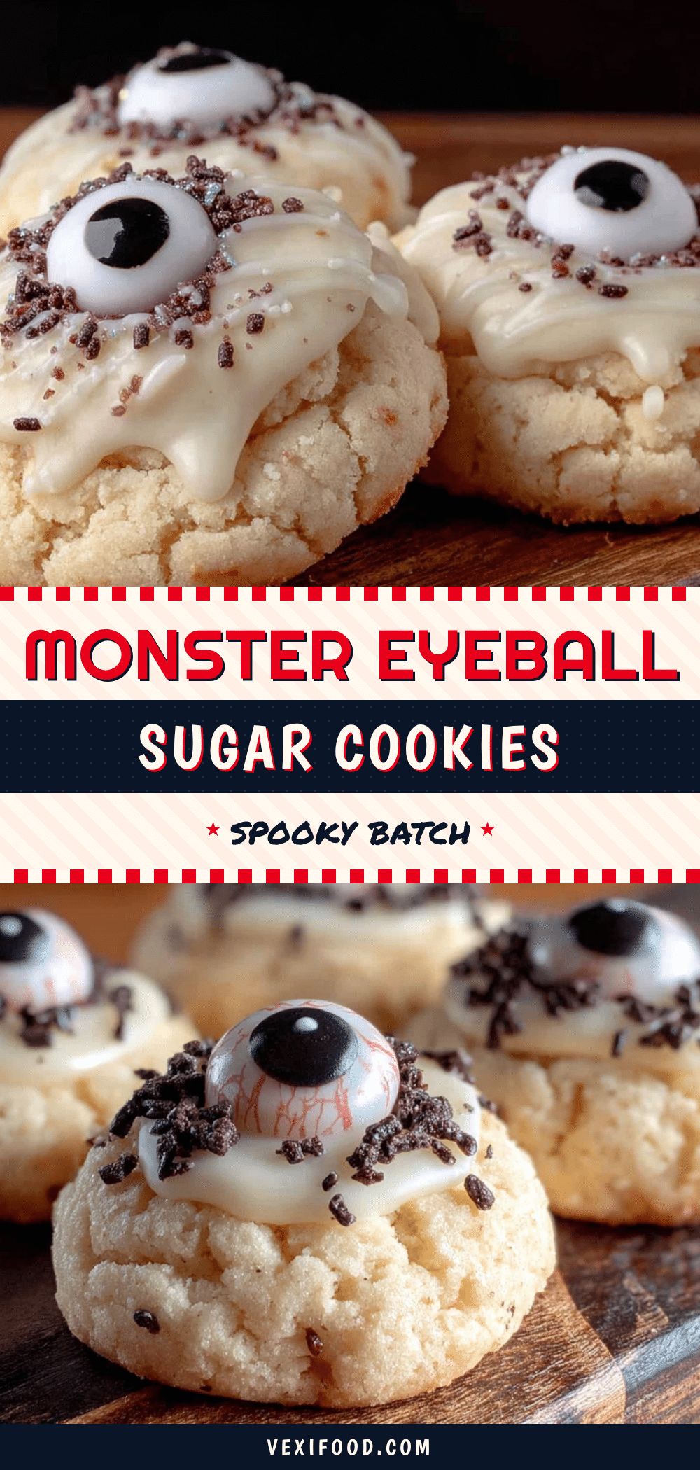monster eyeball cookies recipe