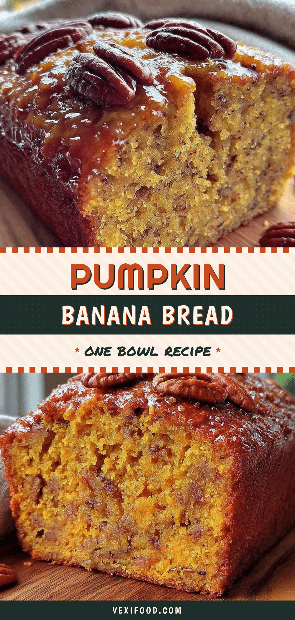 pumpkin banana bread recipe